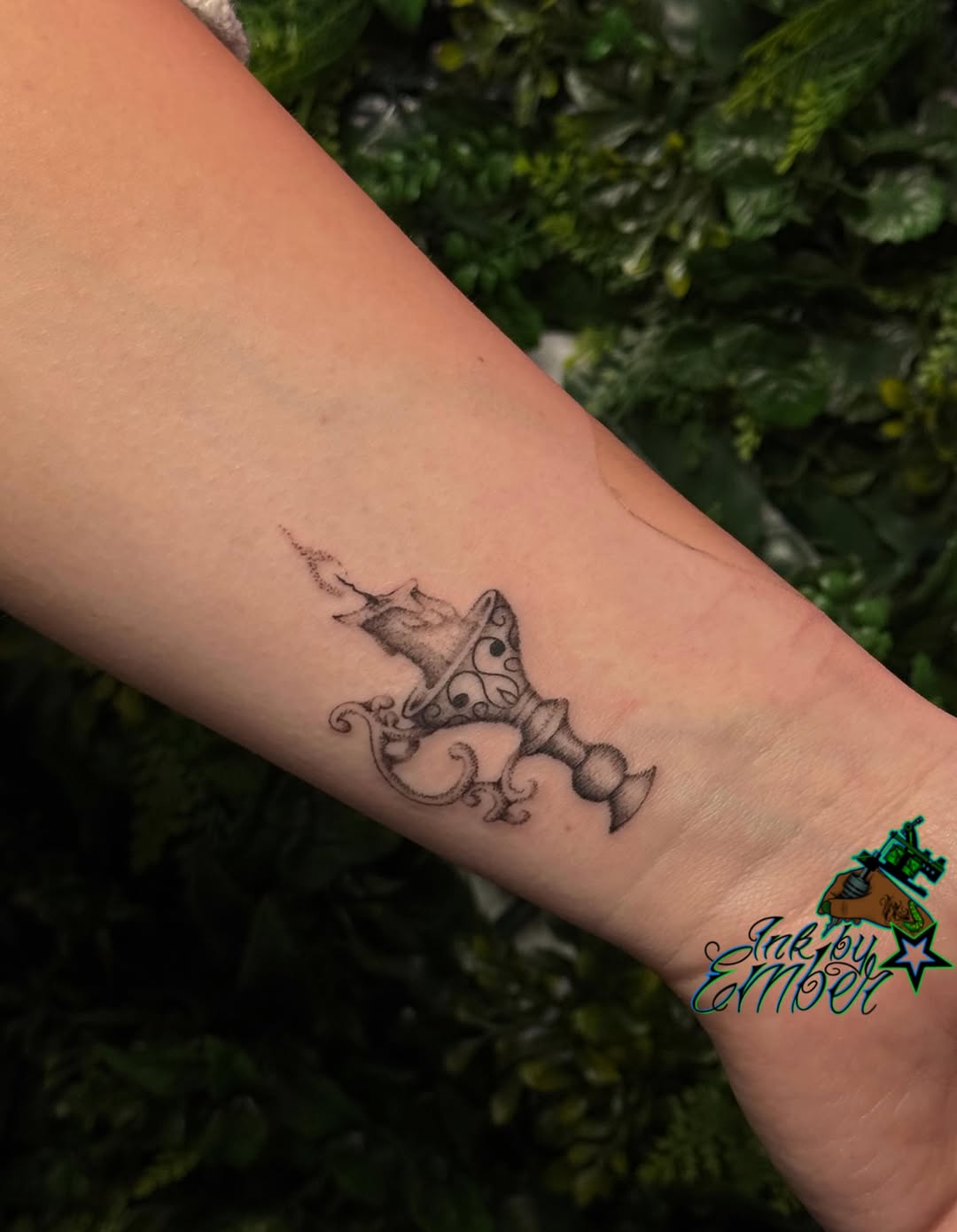 Tattoo by @inkbyember — fine_line, black_and_grey