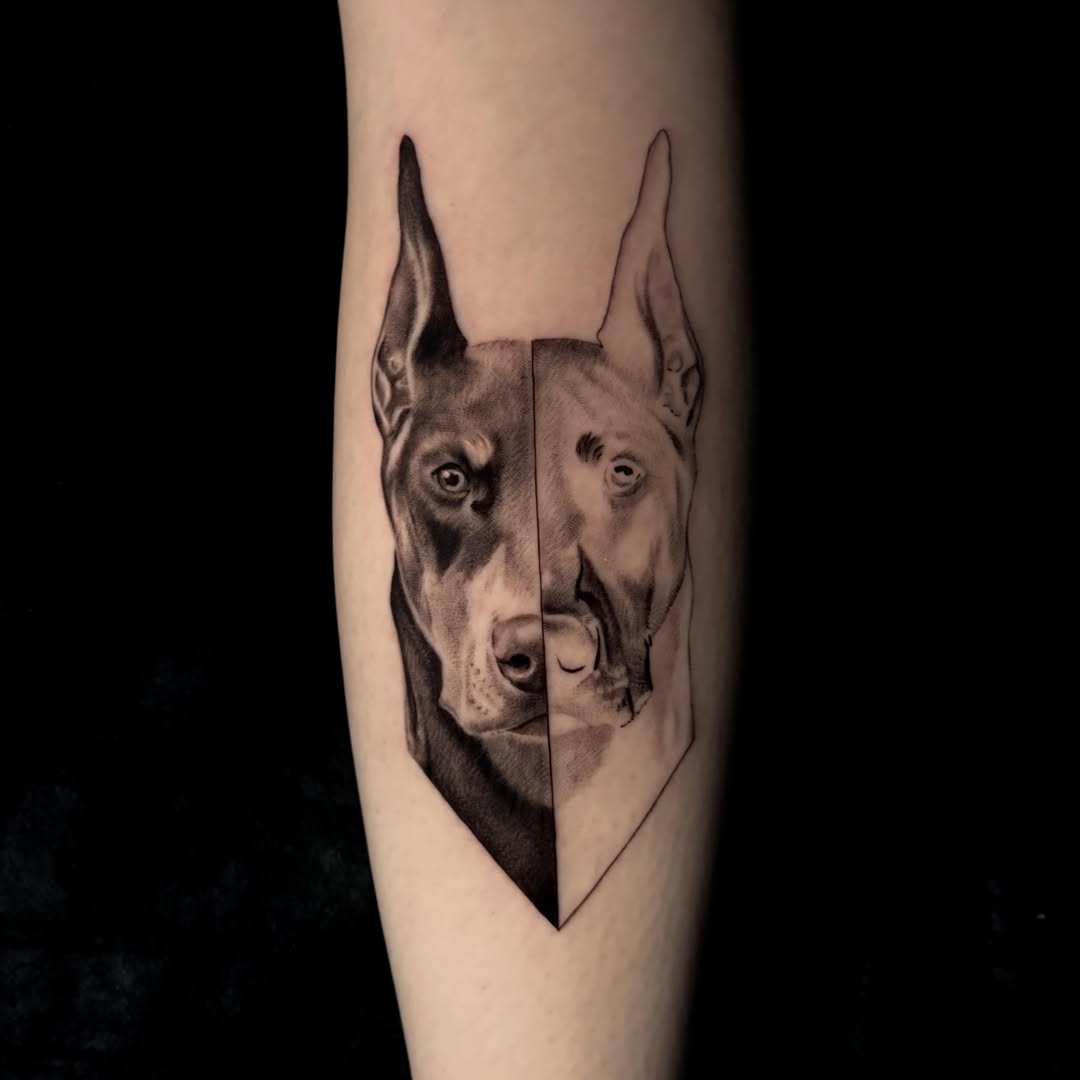 Tattoo by @leeranco_tattoos — realism, black_and_grey
