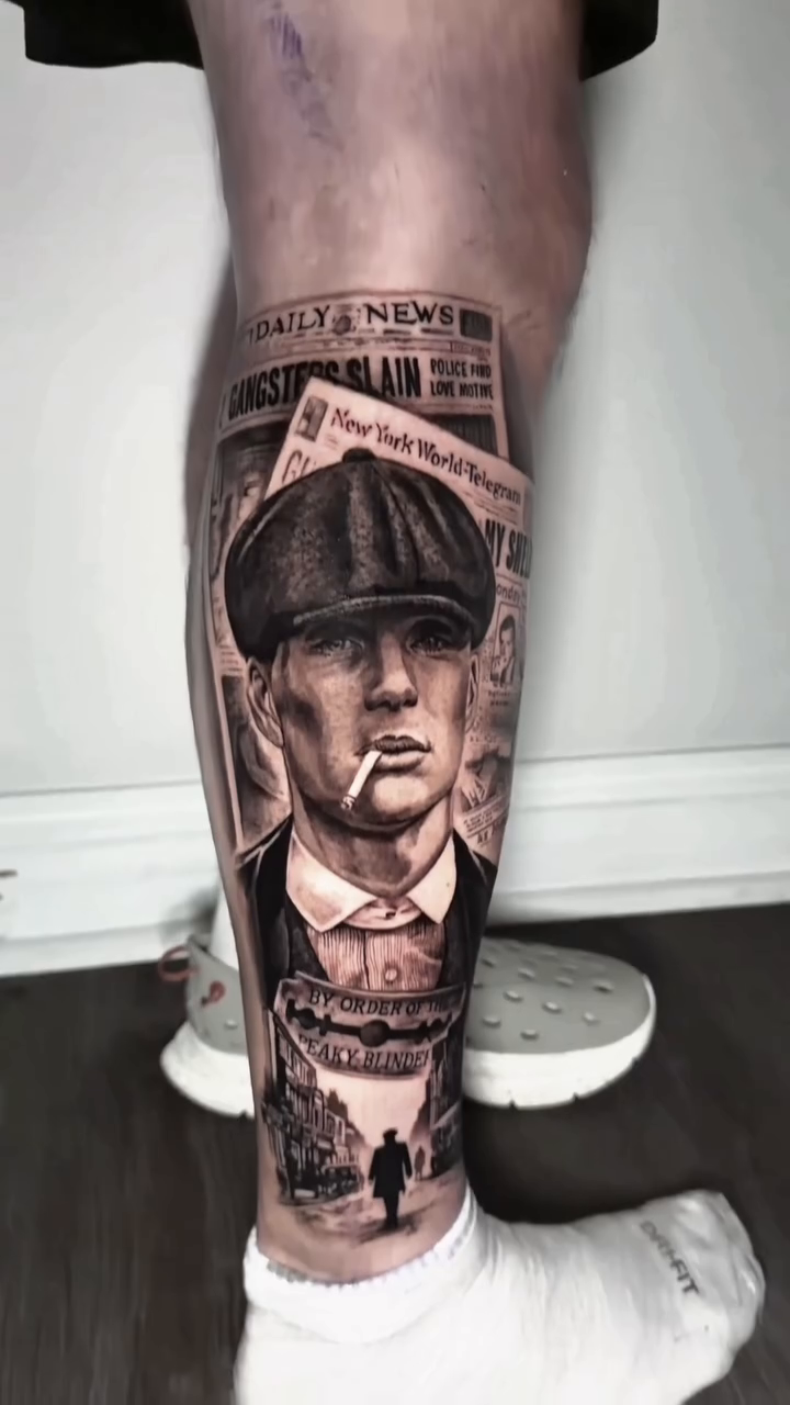 Tattoo by @jxrtattoos — realism, black_and_grey