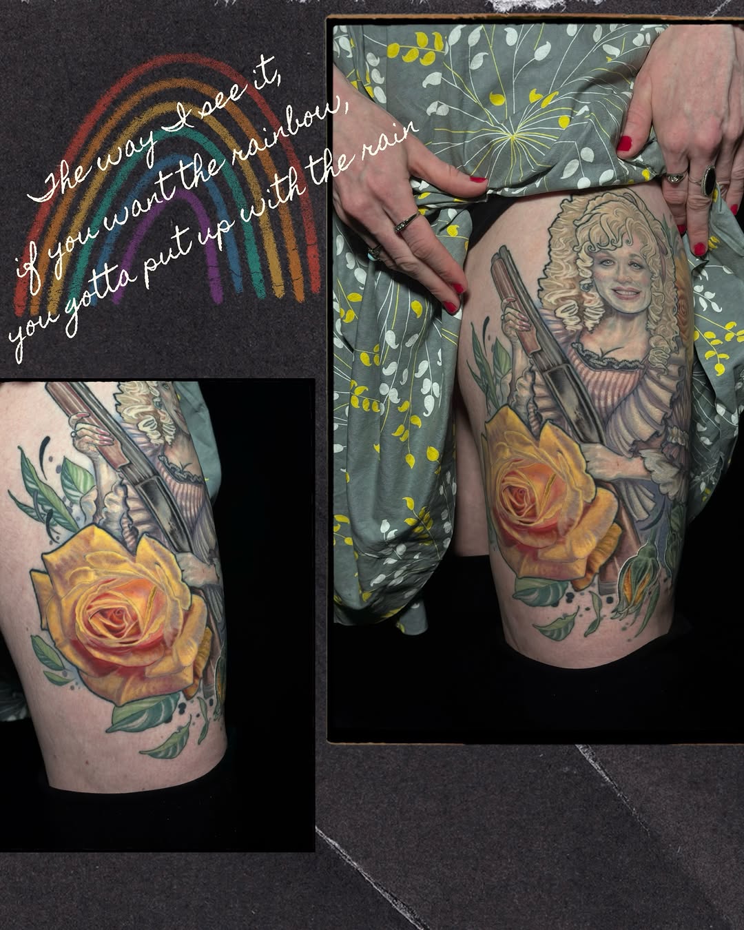Tattoo by @megwaitattoos — realism, black_and_grey