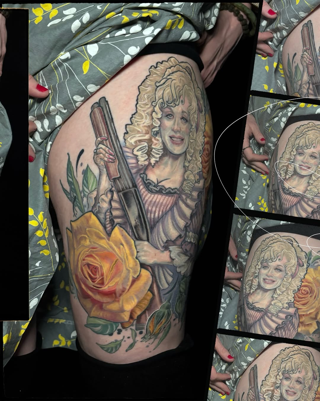 Tattoo by @megwaitattoos — realism, black_and_grey