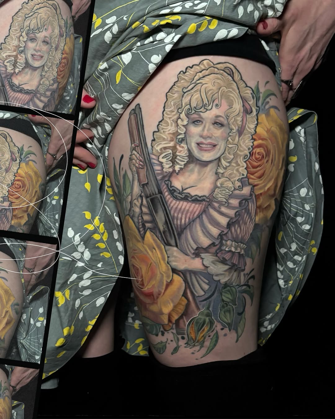 Tattoo by @megwaitattoos — realism, black_and_grey