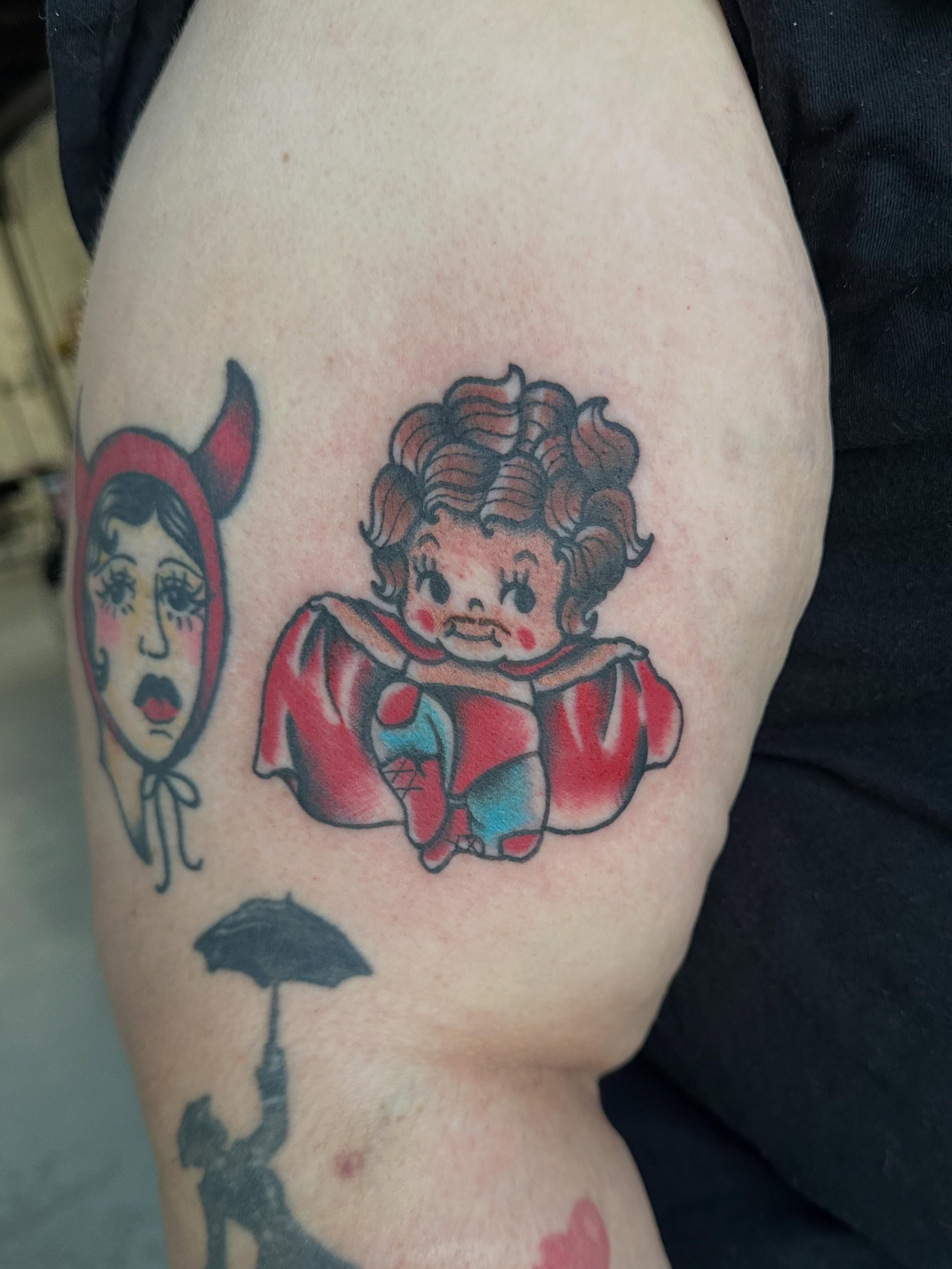 Tattoo by @hannahmoon.tattoos — american_traditional