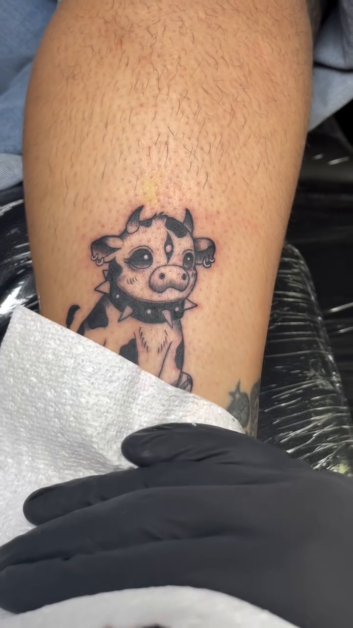 Tattoo by @realsmuve — black_and_grey, chicano