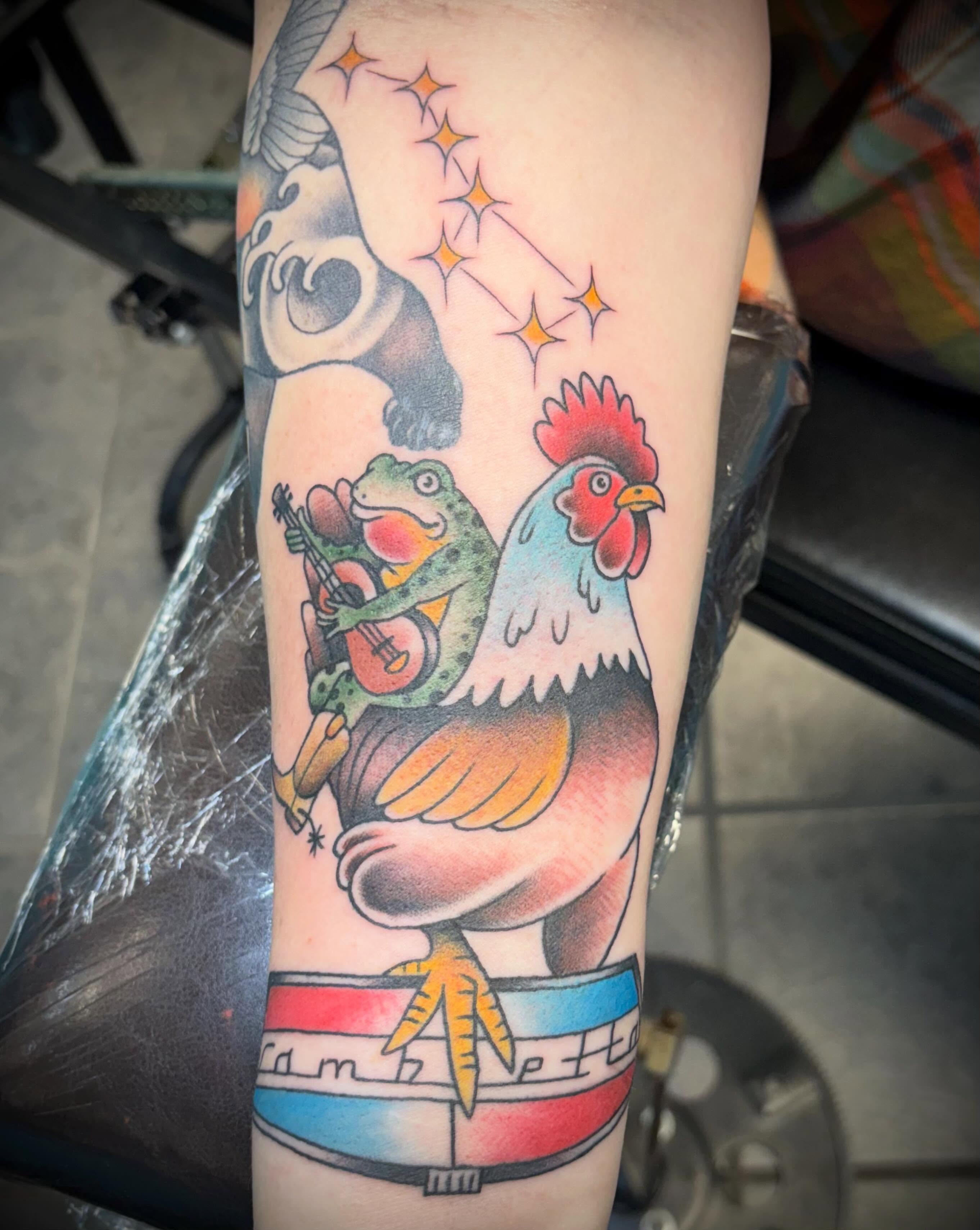 Tattoo by @hardcorn77 — american_traditional