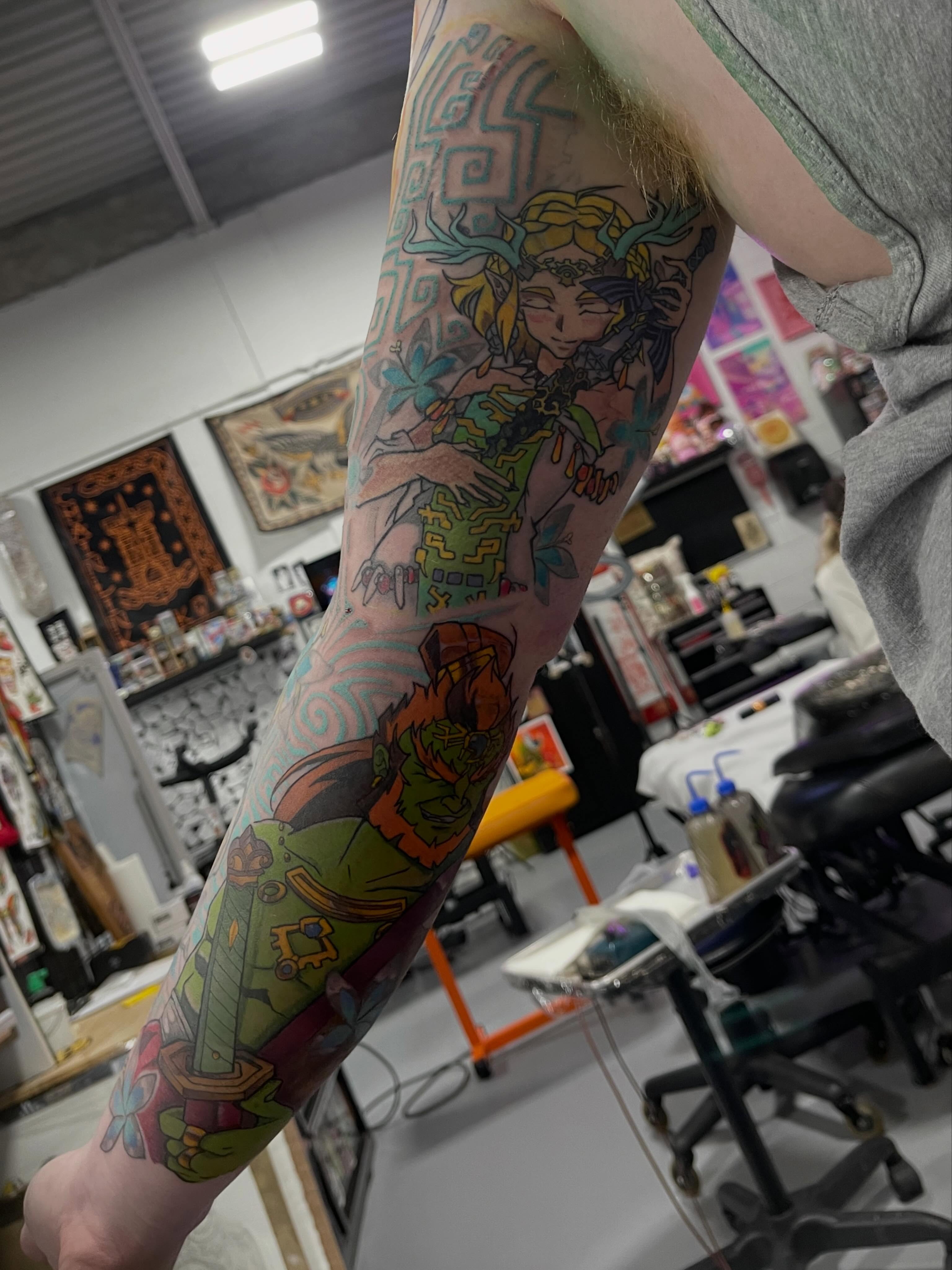 Tattoo by @jonathanharts_ — new_school, illustrative