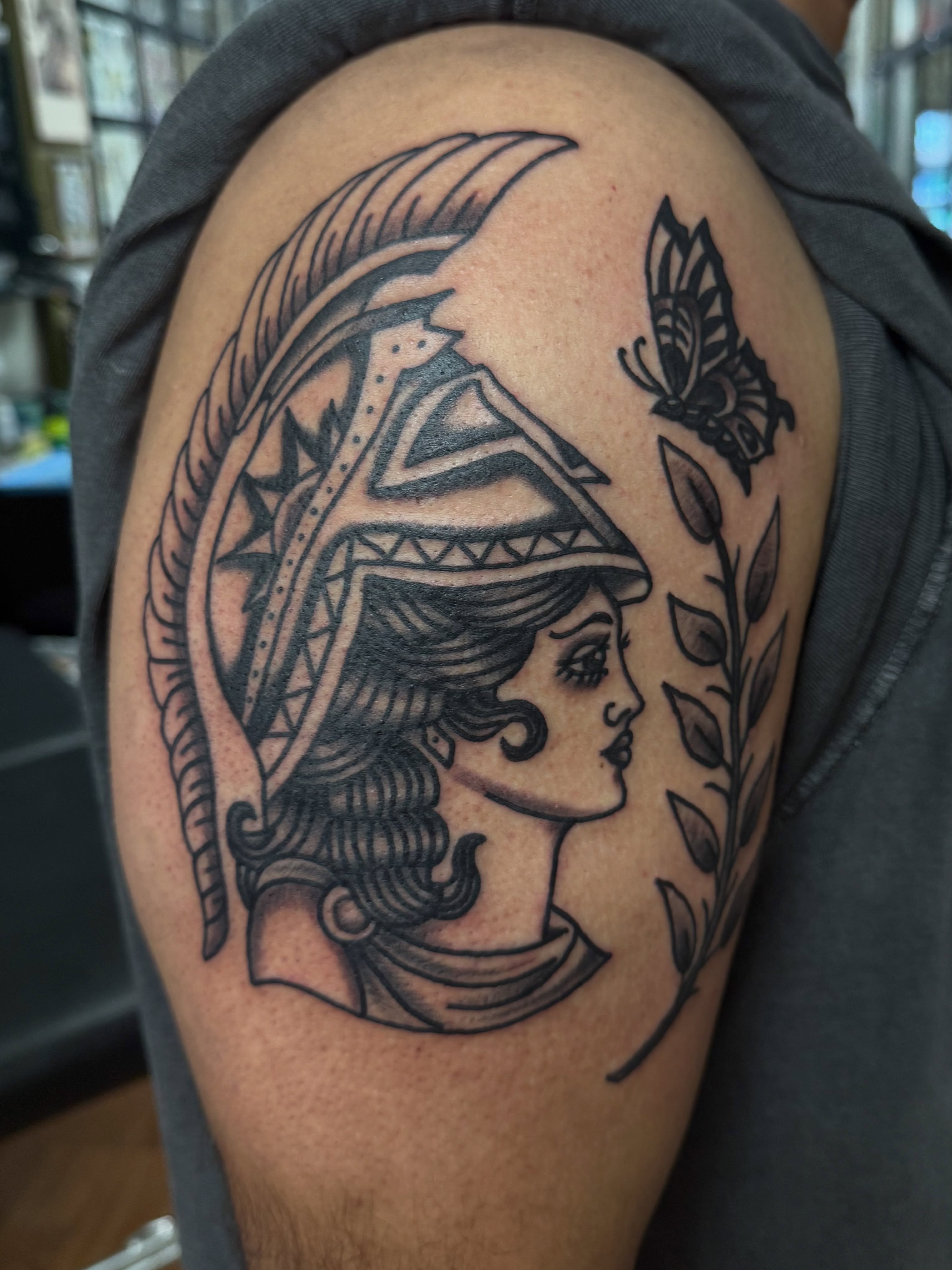 Tattoo by @kevingaretz — black_and_grey, realism