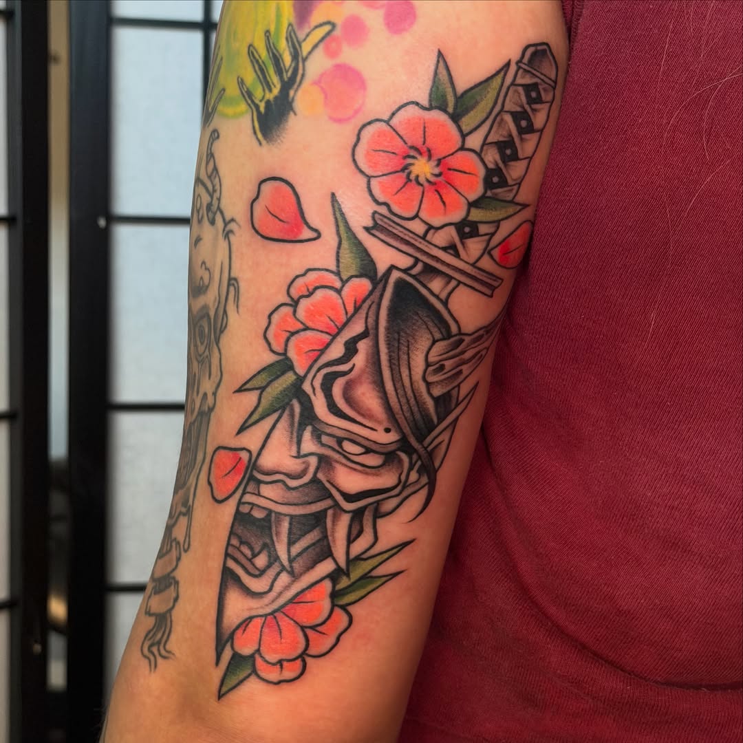 Tattoo by @sarahbobbyart — japanese_irezumi, neo_traditional