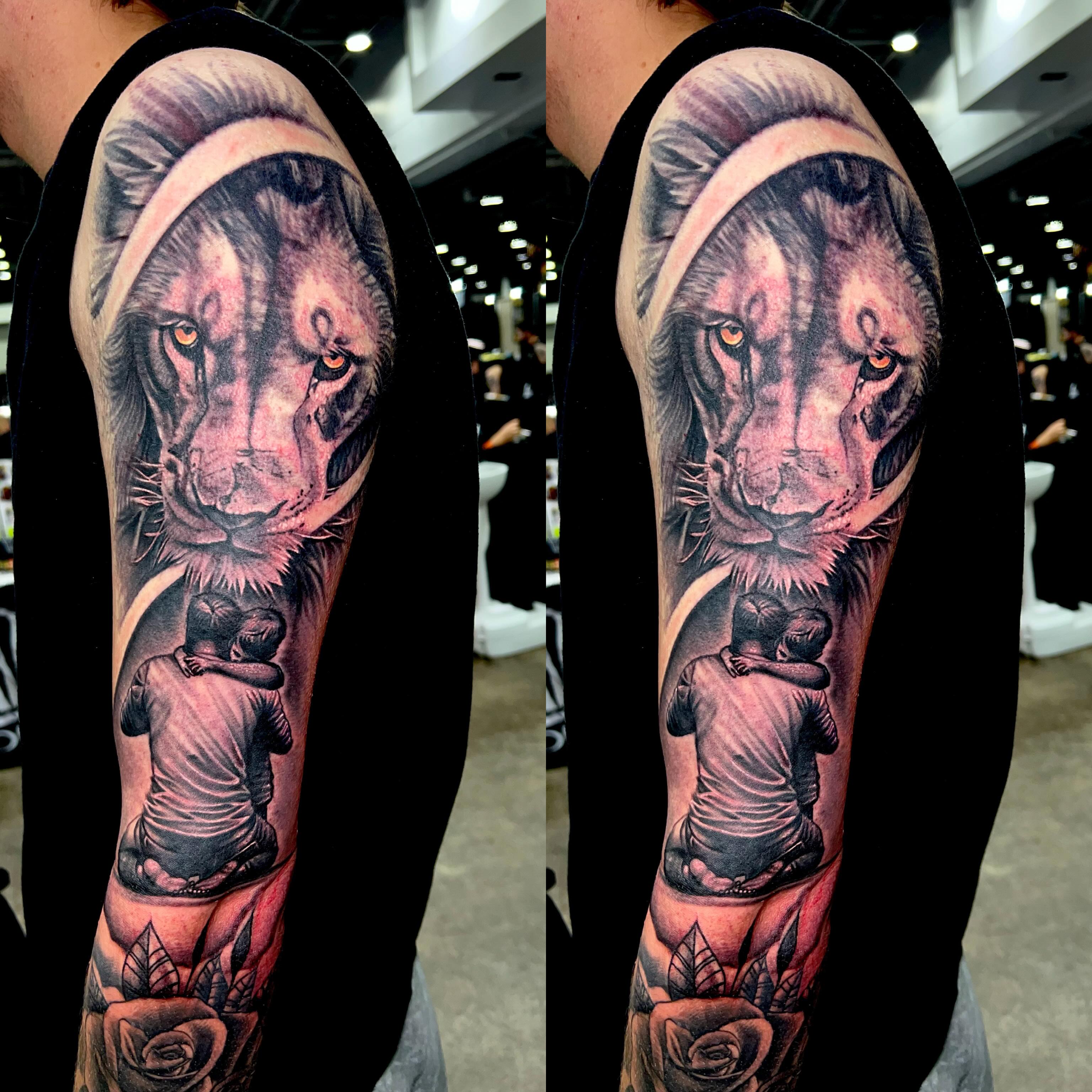 Tattoo by @sanchez_ink — realism, dark_realism