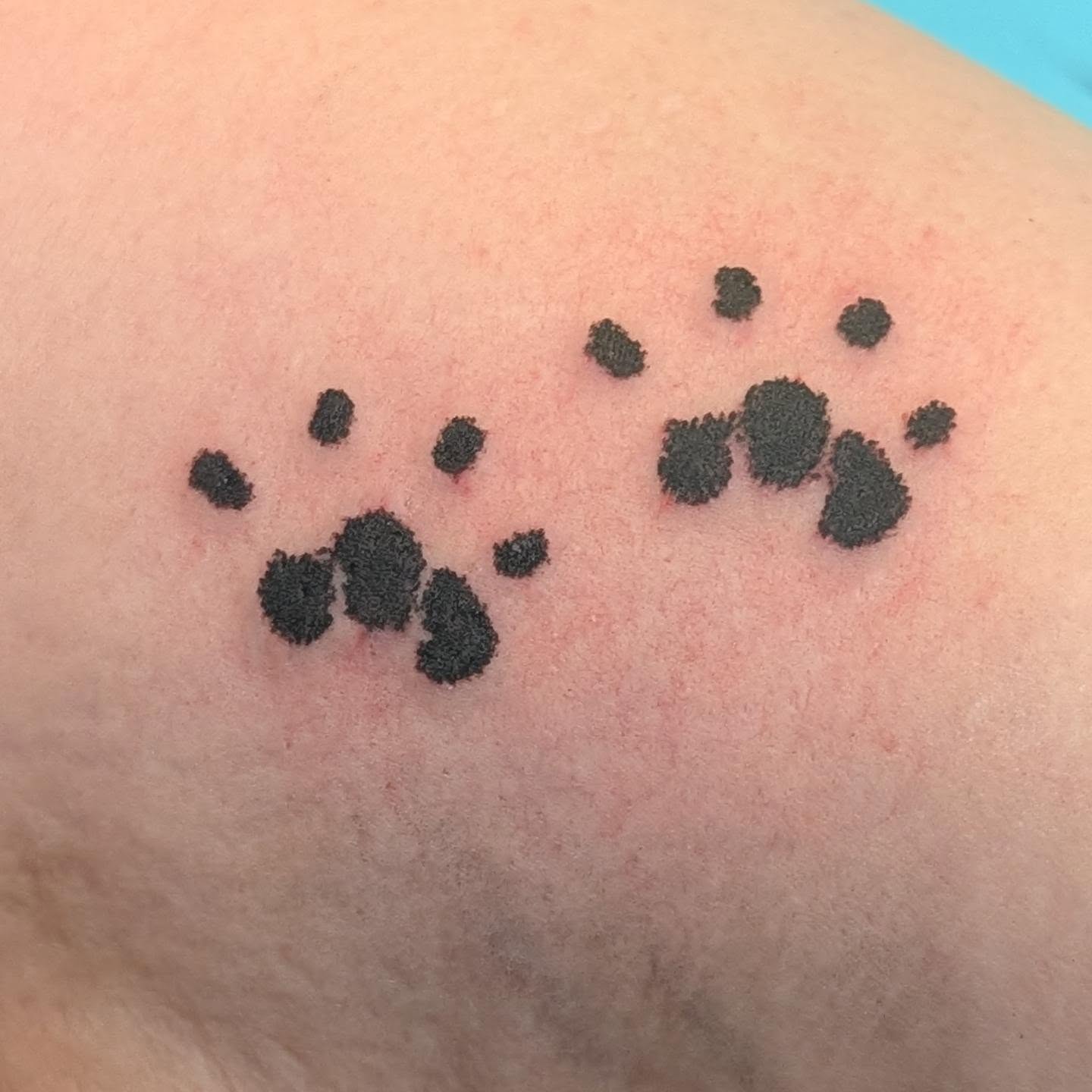 Tattoo by @_punkroctopus — dotwork