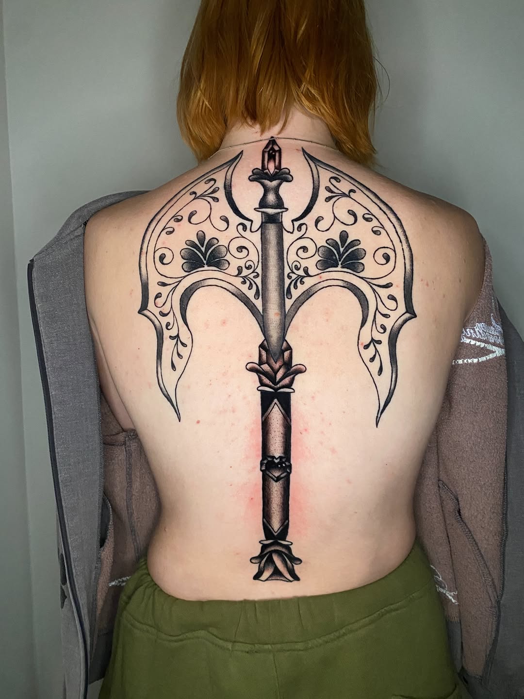 Tattoo by @leery.tattoos โ blackwork, ornamental