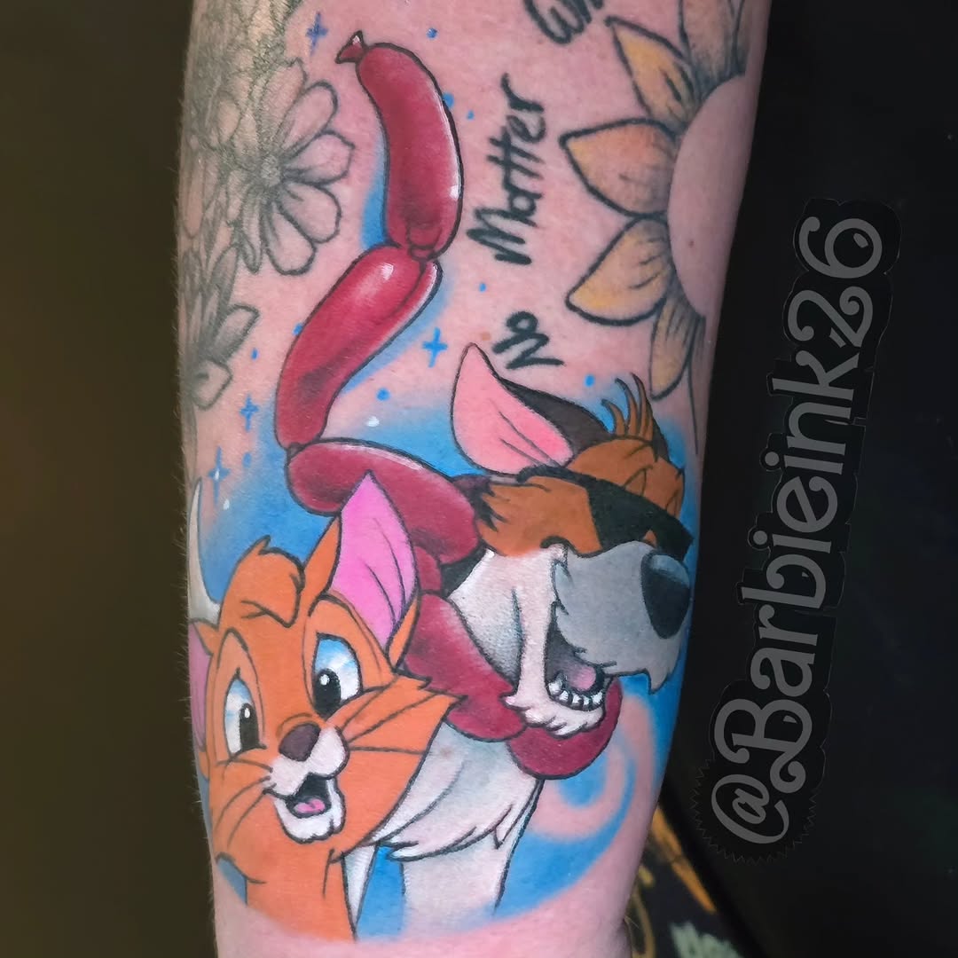 Tattoo by @barbieink26 — new_school, anime