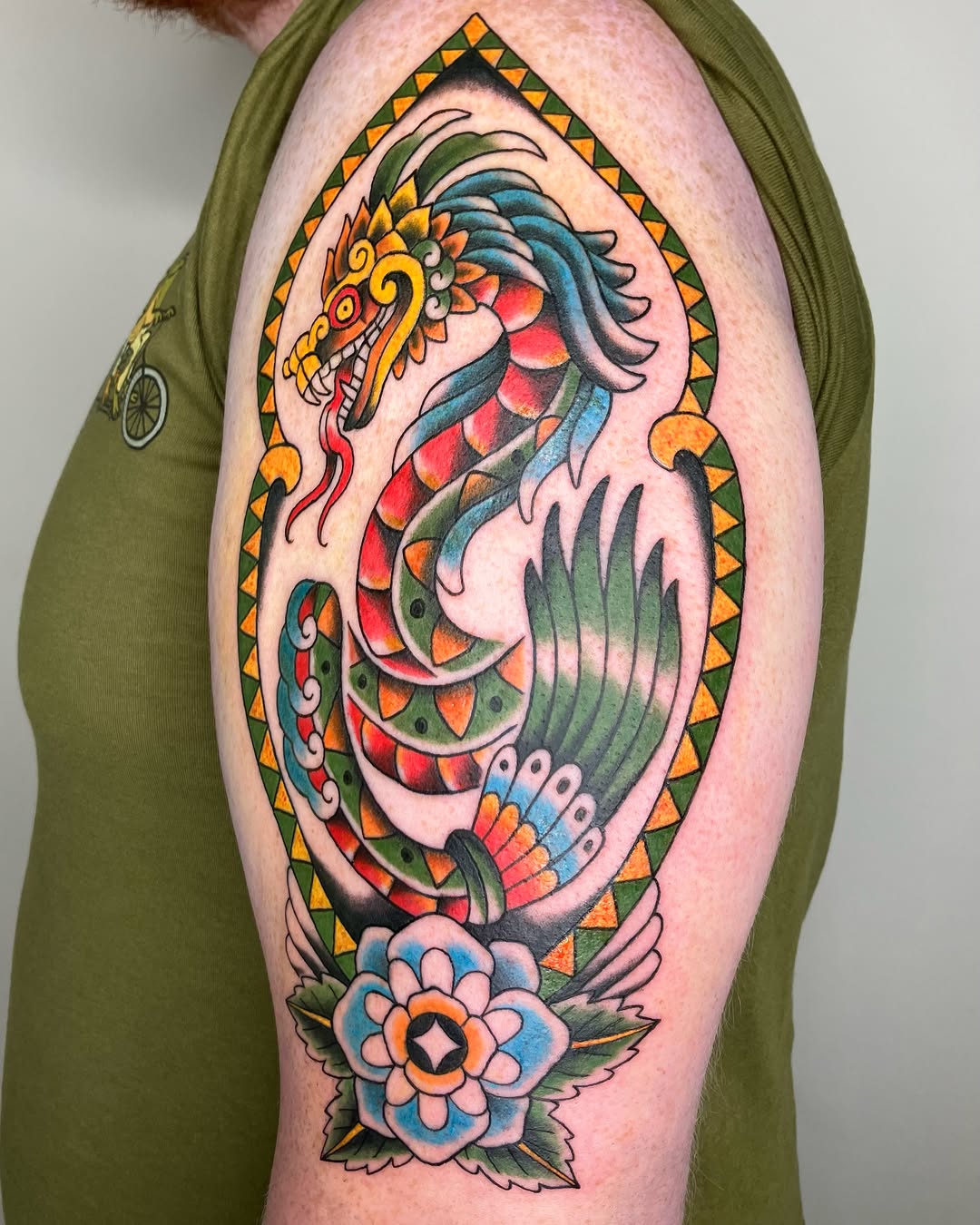 Tattoo by @huntermcginnis_ โ american_traditional, neo_traditional