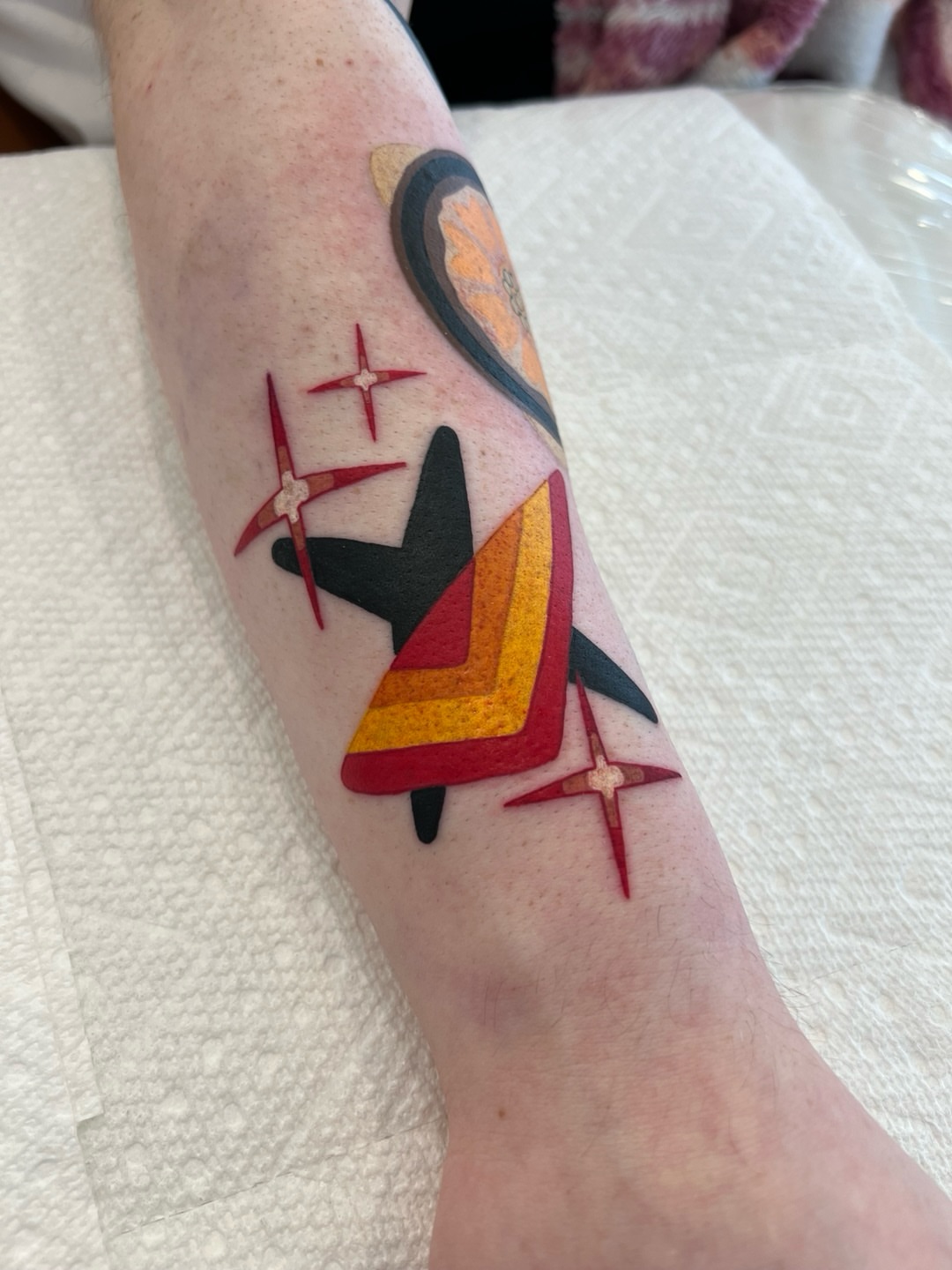 Tattoo by @mbakertattoo โ geometric