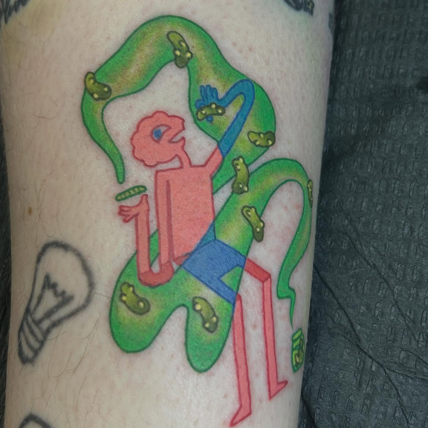 Tattoo by @little.inkedfaerie — new_school, geometric