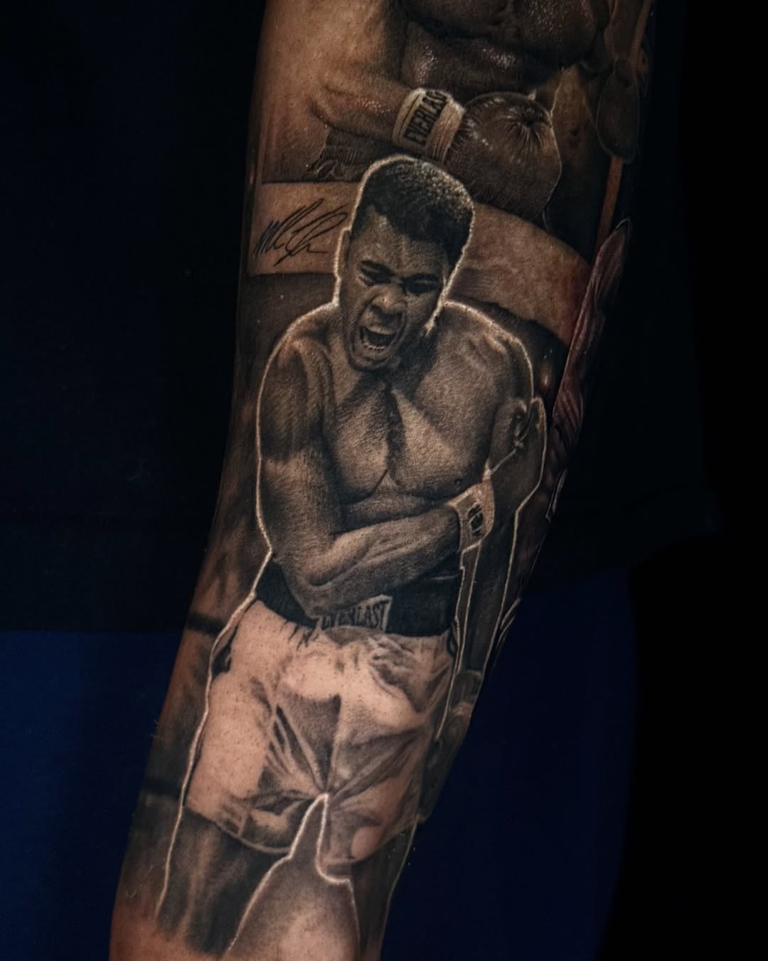Tattoo work at Tommy's Tattoo Convention 2026