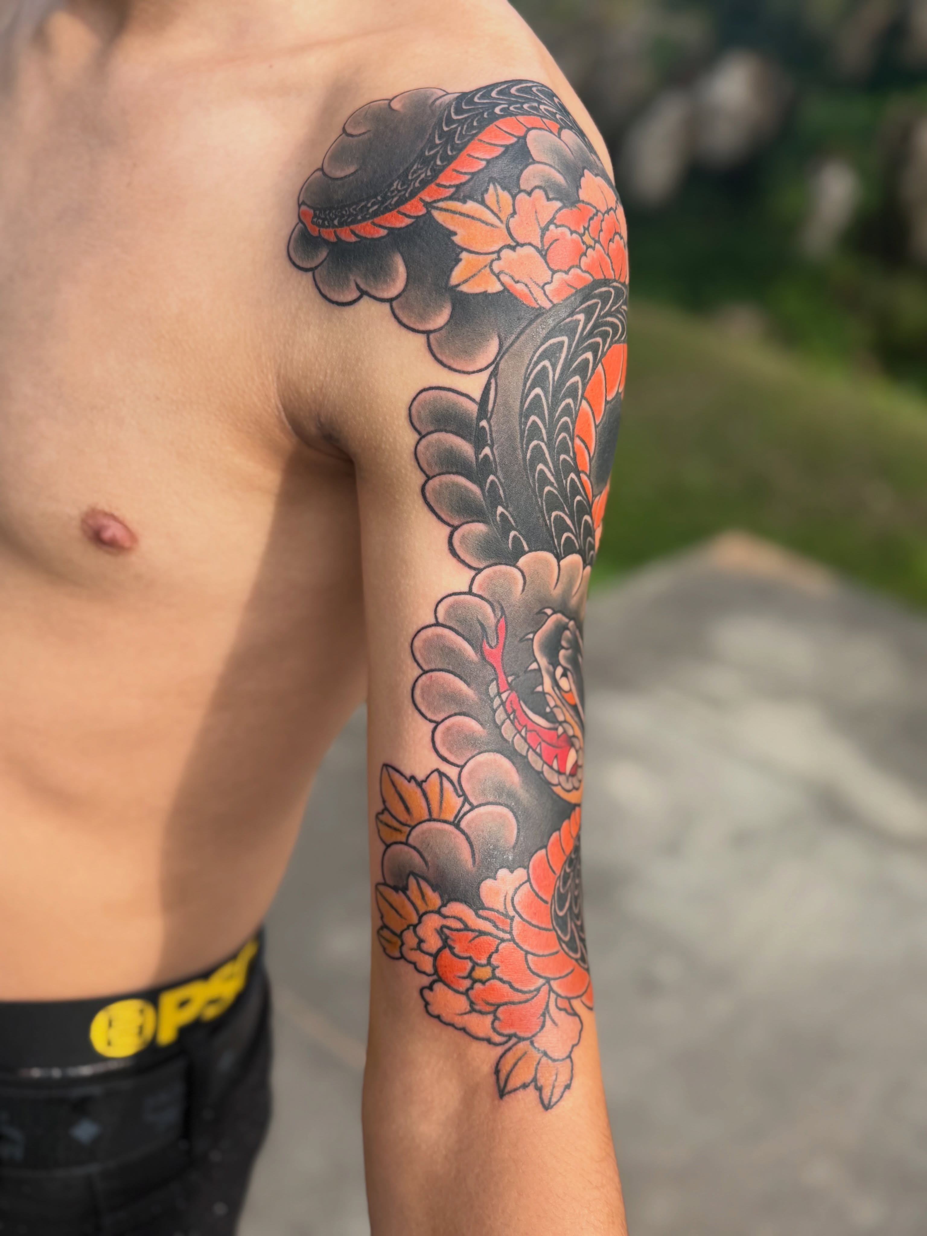 Tattoo by @kluch_tattoo — japanese_irezumi