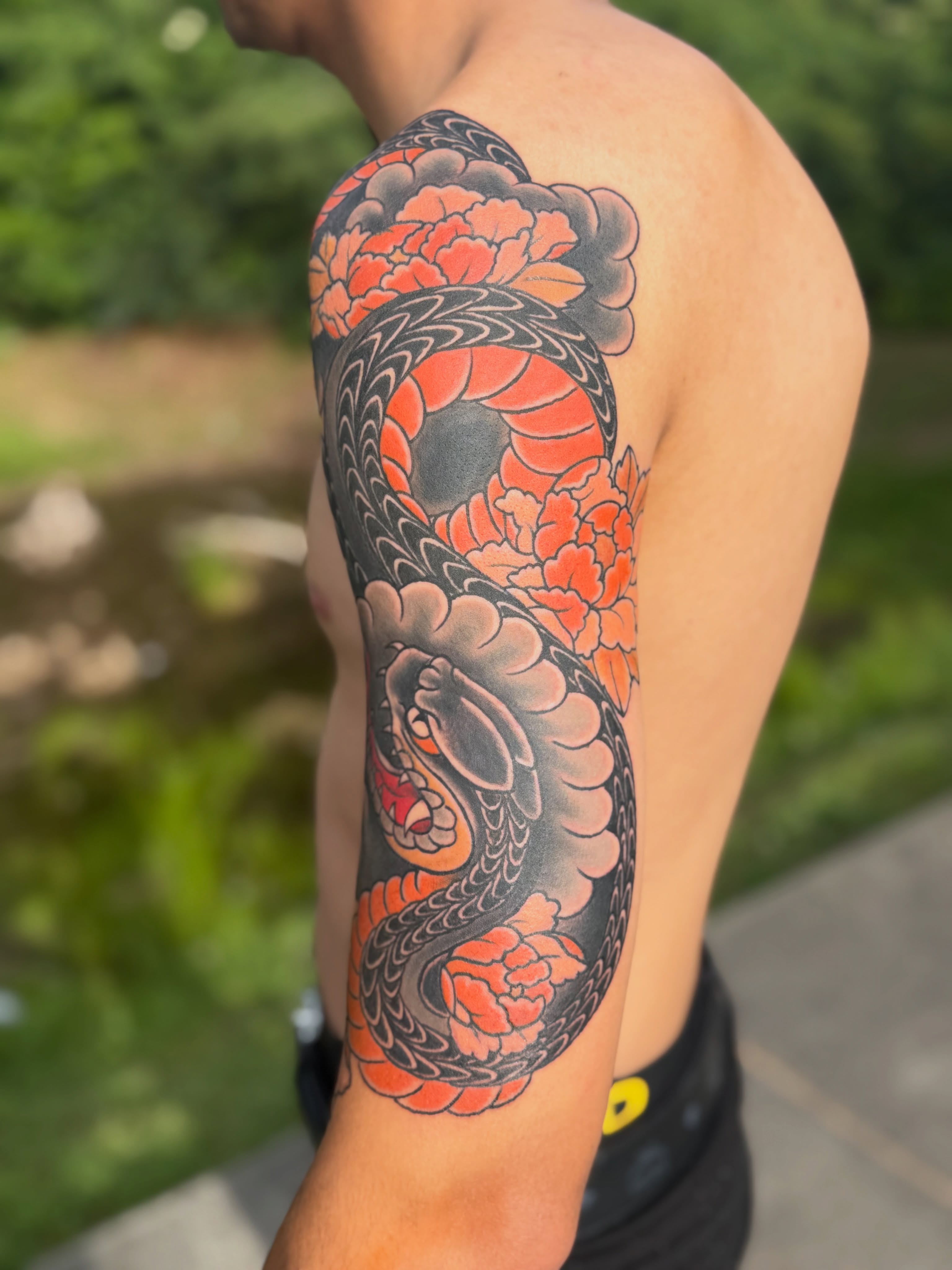 Tattoo by @kluch_tattoo — japanese_irezumi