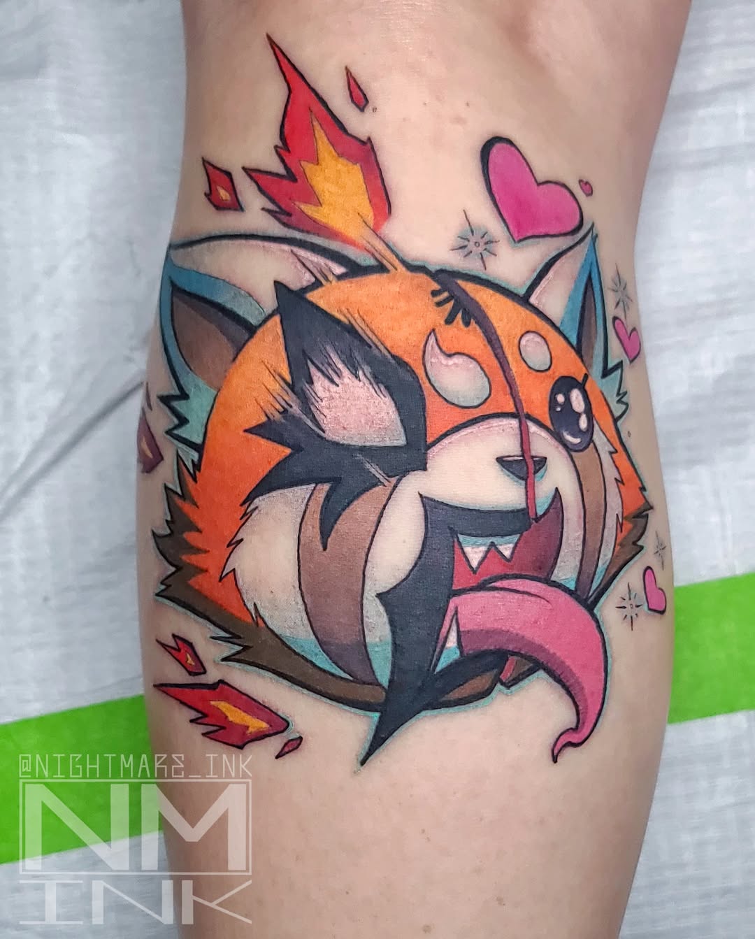 Tattoo by @nightmare_ink — anime