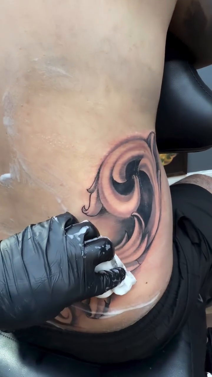Tattoo by Oscar Saldaña, Fort Wayne, Indiana
