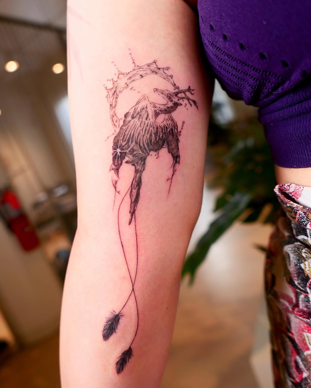 Tattoo by Smoketattoo Tattoo TatouageParis TatuaggioMilano wavetattoo, Seoul, South Korea