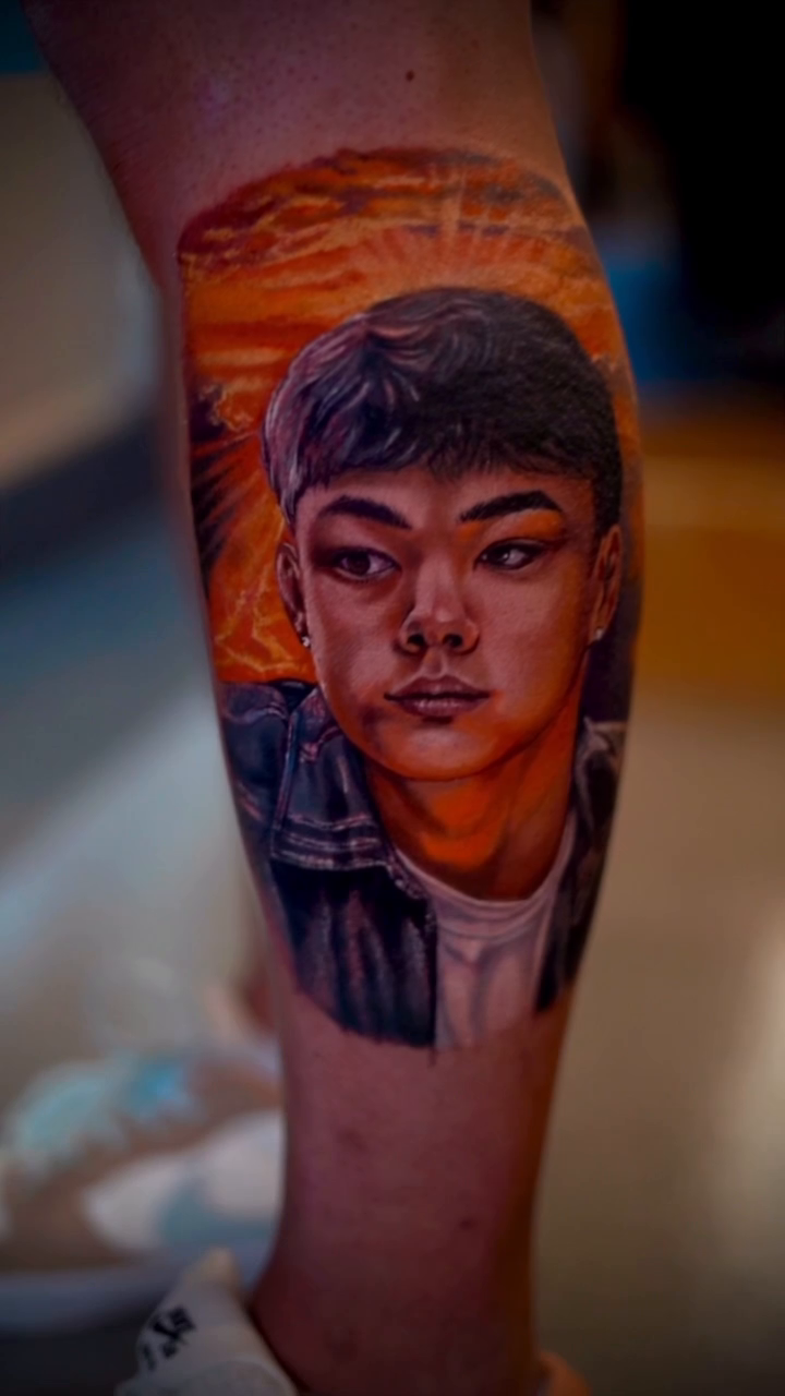Surrealism tattoo on the forearm by Yasmani ramirez