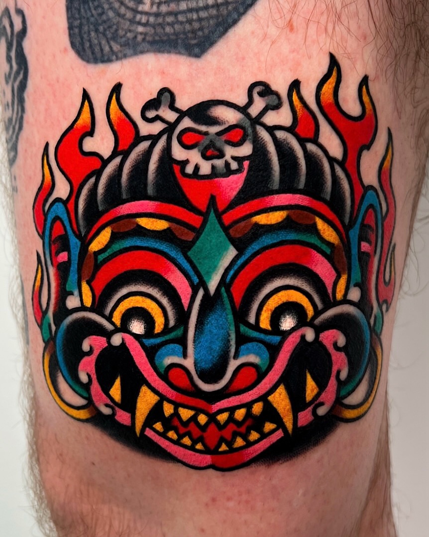 Tattoo by @homoo_tattooer — american_traditional, neo_traditional