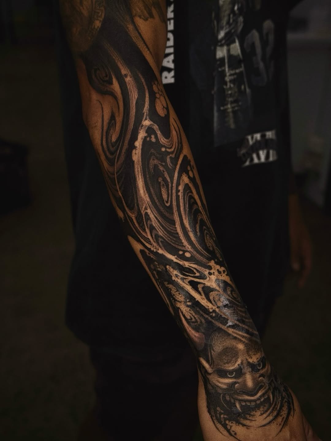 Tattoo by @blxcoxttt — black_and_grey, realism