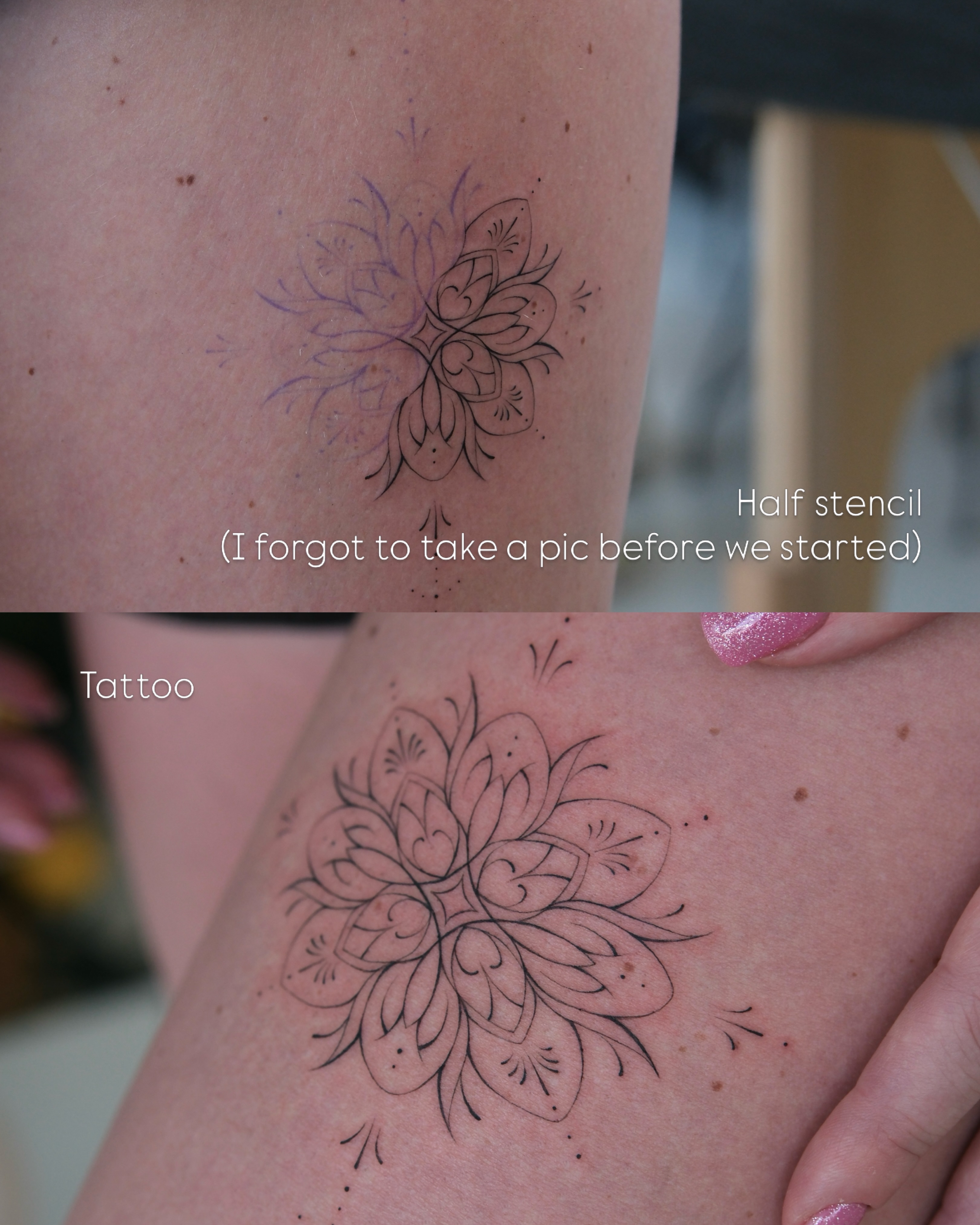 Tattoo by @goksu_ink — fine_line, ornamental