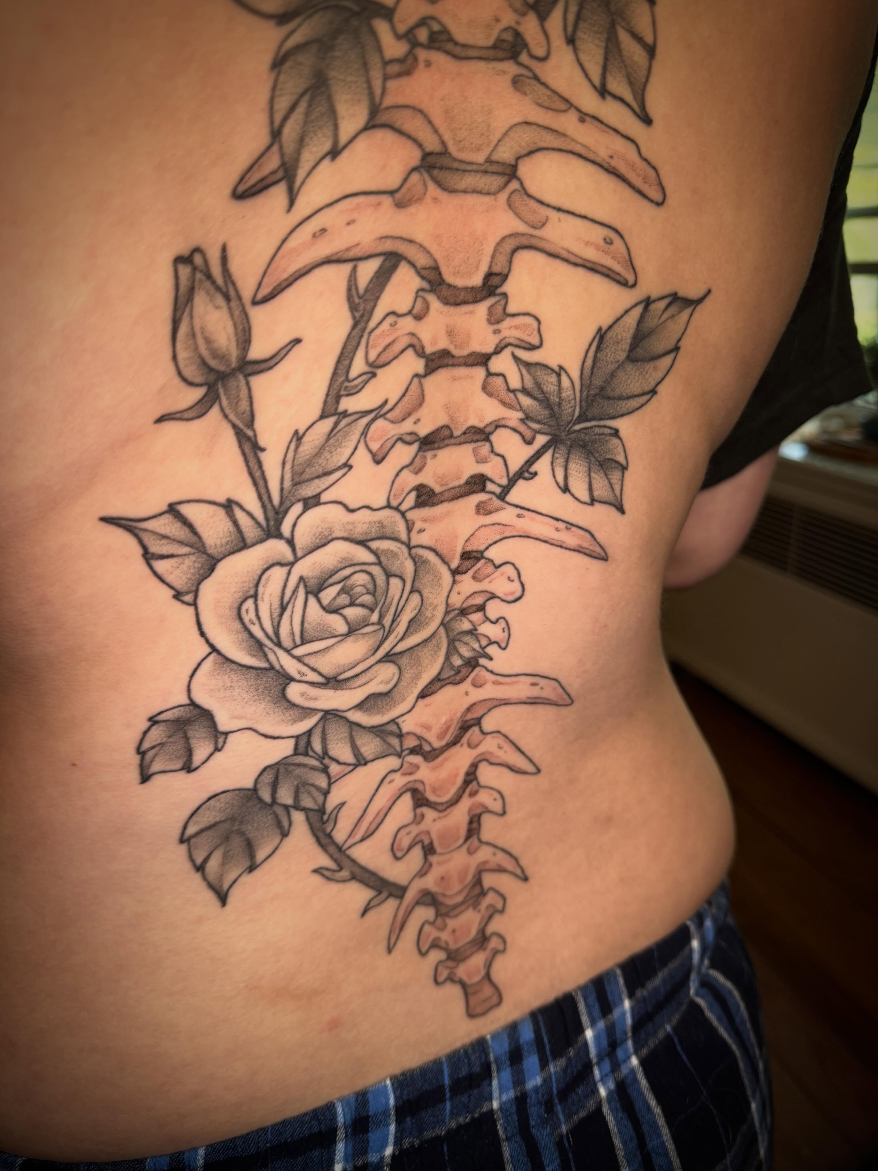 Tattoo by @alexcioppitattoos — black_and_grey