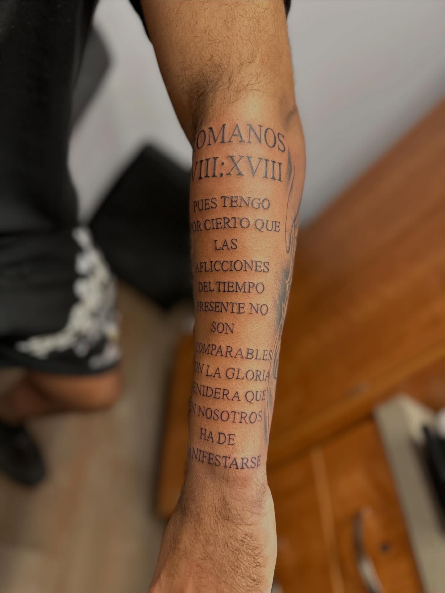 Tattoo by @florex._ink — lettering_script