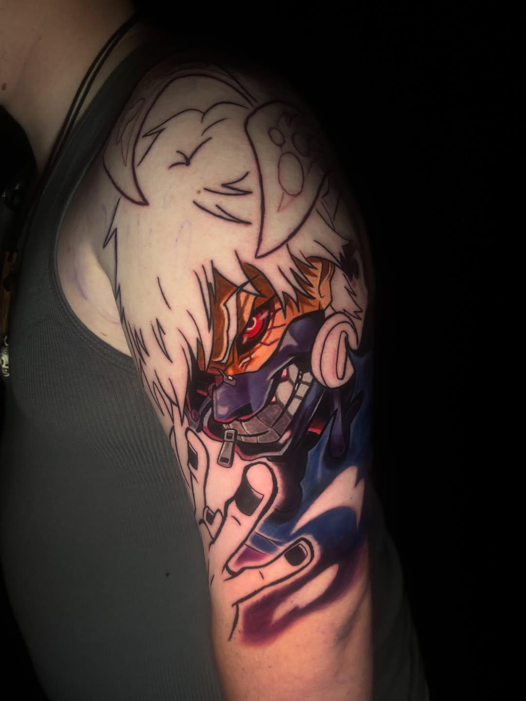 Tattoo by @ktd_tat2 — anime