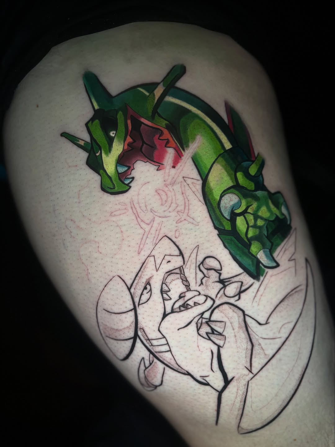 Tattoo by @ktd_tat2 — anime, new_school