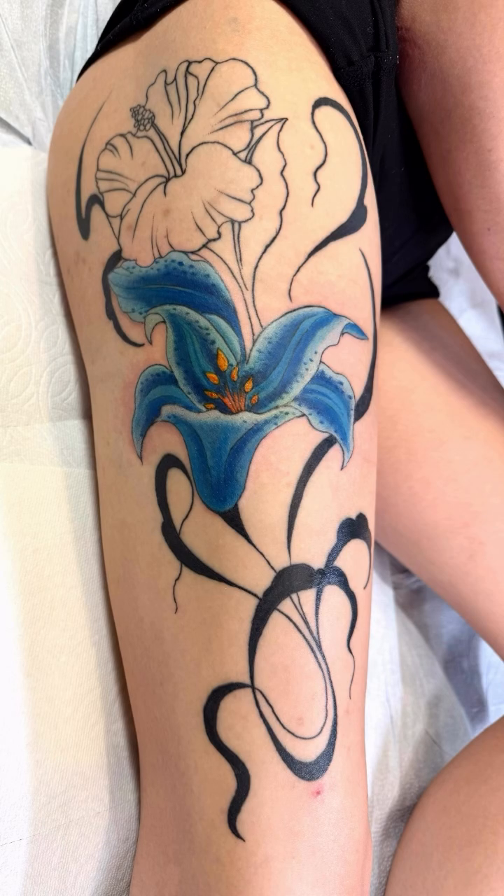 Tattoo by @madamelazongastattoo — fine_line, neo_traditional