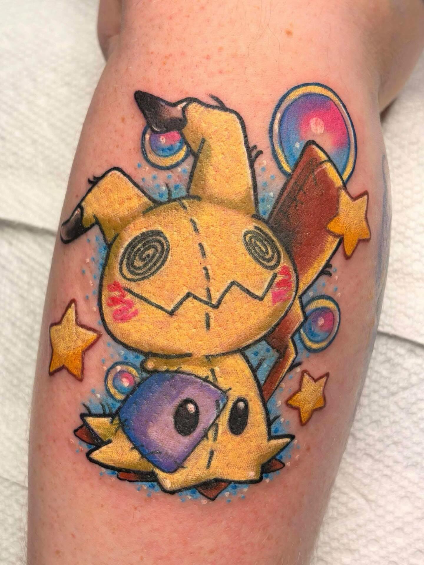 Tattoo by @ichigosworldtattoos — new_school, illustrative