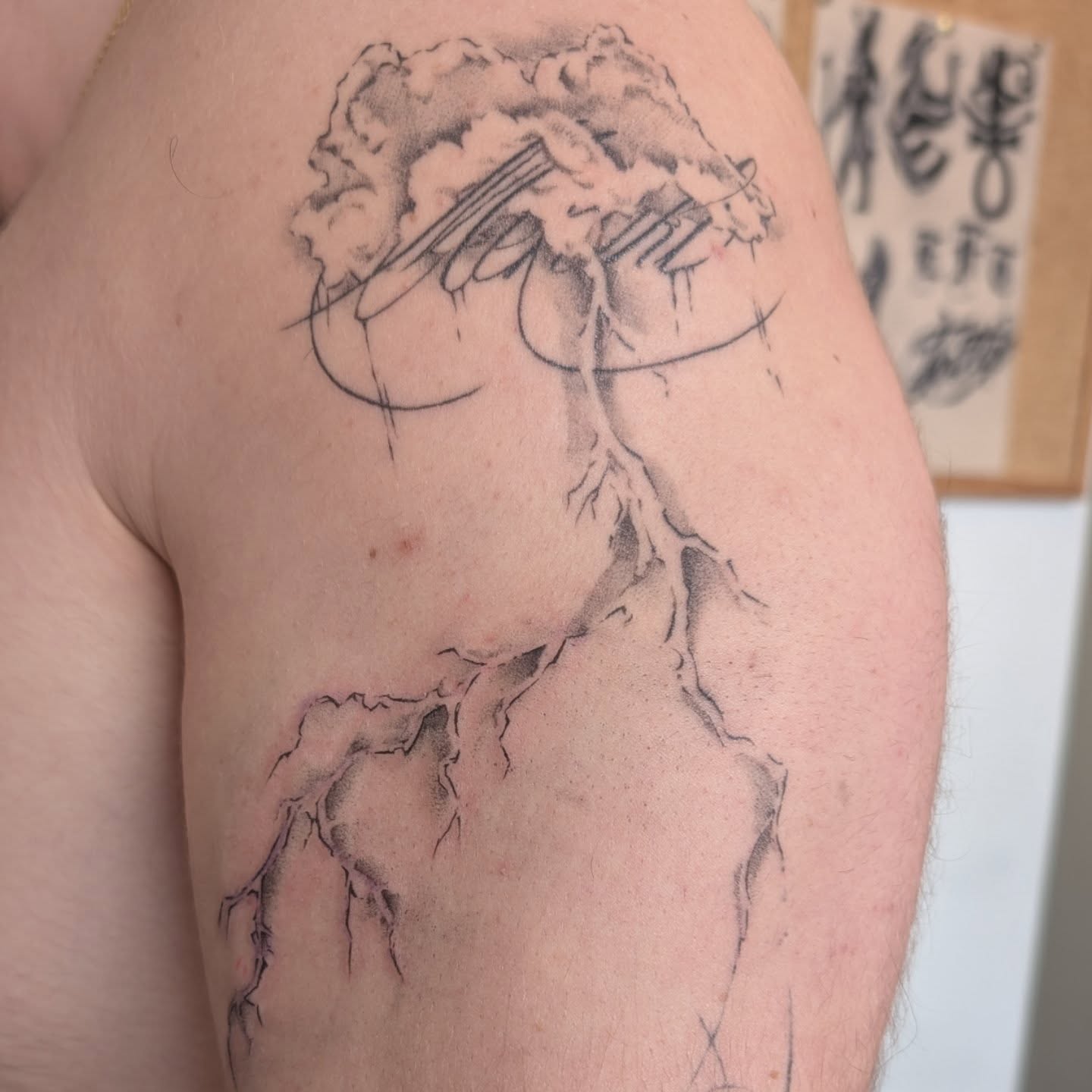 Tattoo by @ntash_ttt — black_and_grey