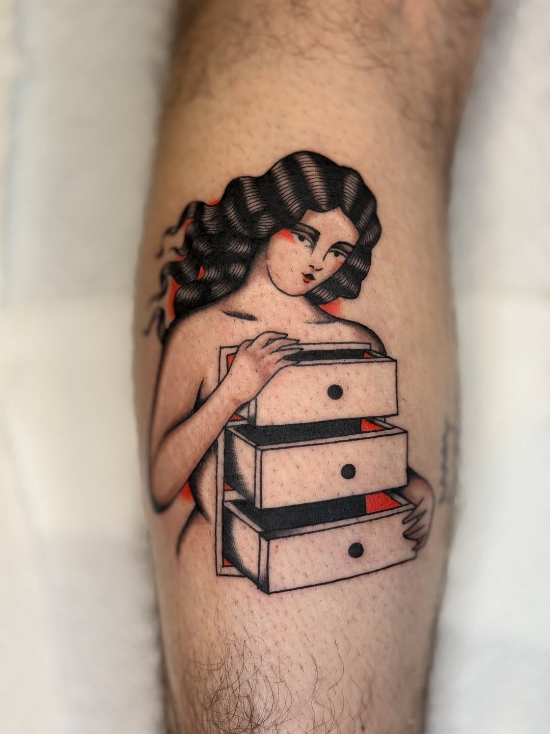 Tattoo by @alliebarringertattoo — american_traditional