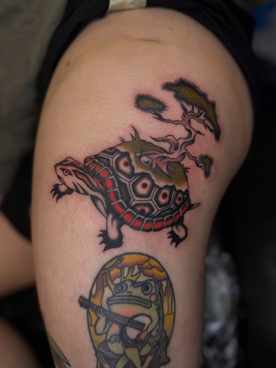 Tattoo by @alliebarringertattoo — japanese_irezumi, neo_traditional