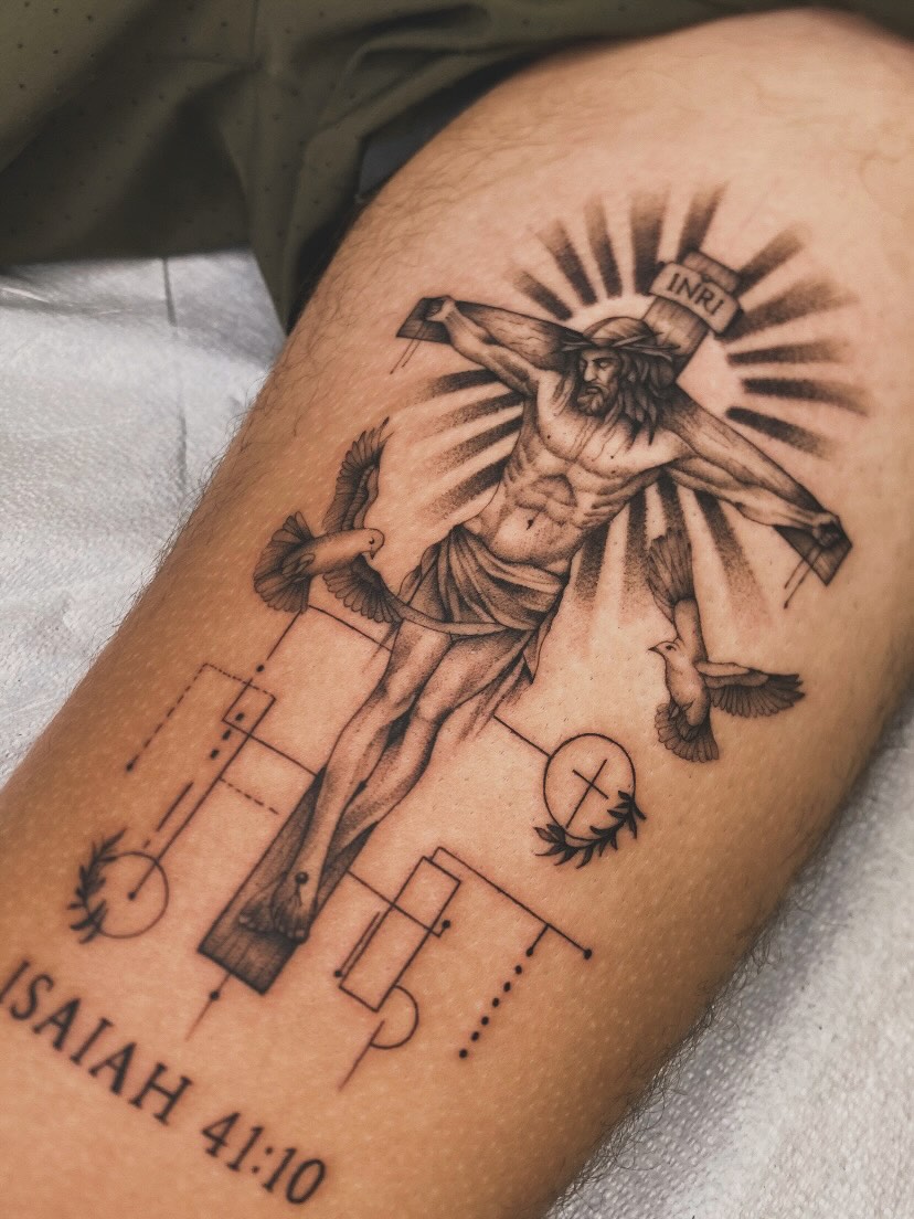 Tattoo by @codymasn โ black_and_grey