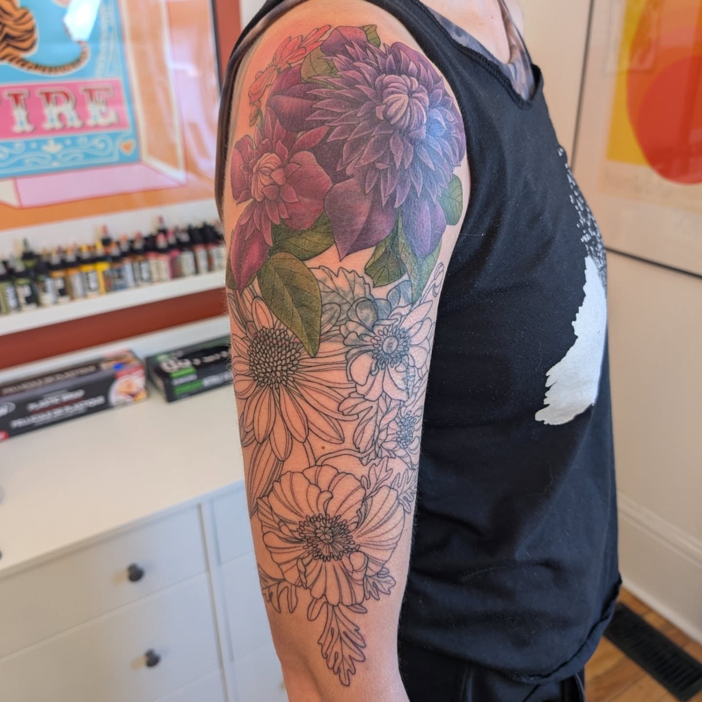 Tattoo by @mothandflametattoos — realism