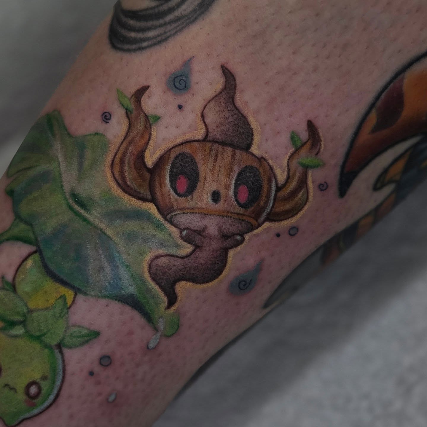 Tattoo by @janinks — dotwork