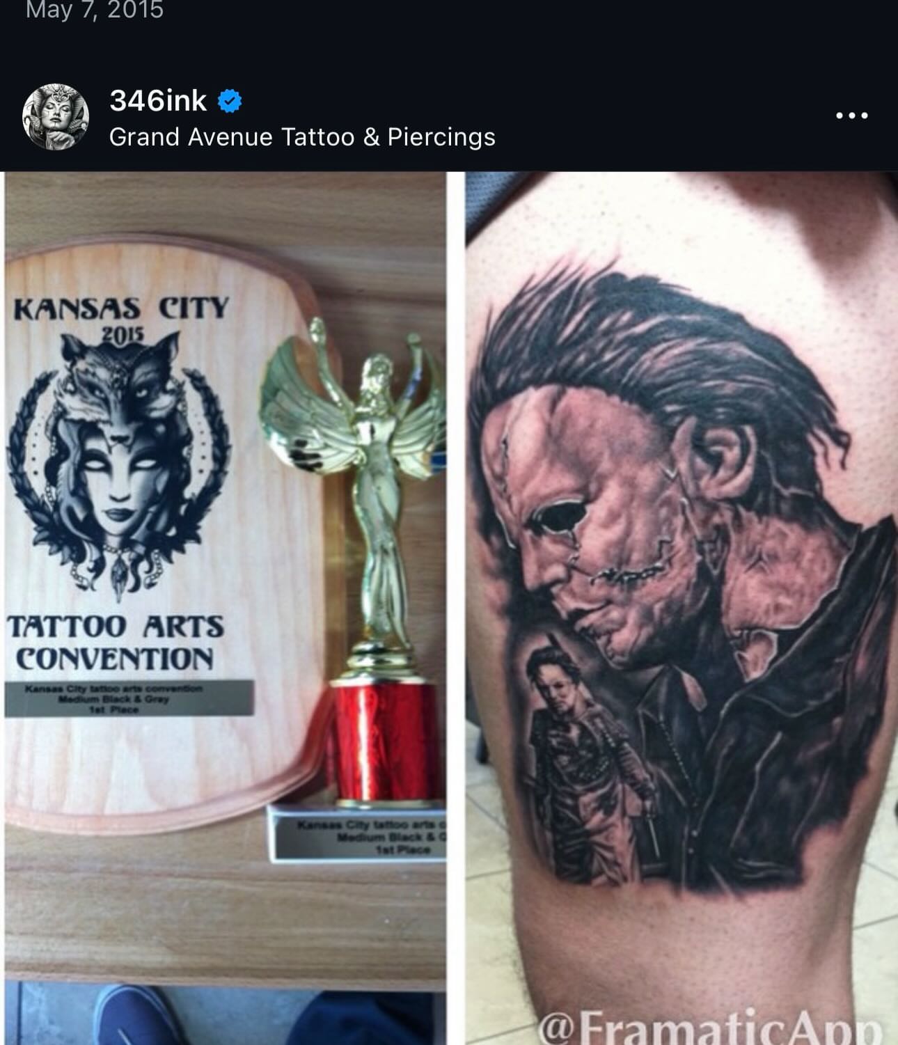 Tattoo by @jesusmunster — realism, dark_realism