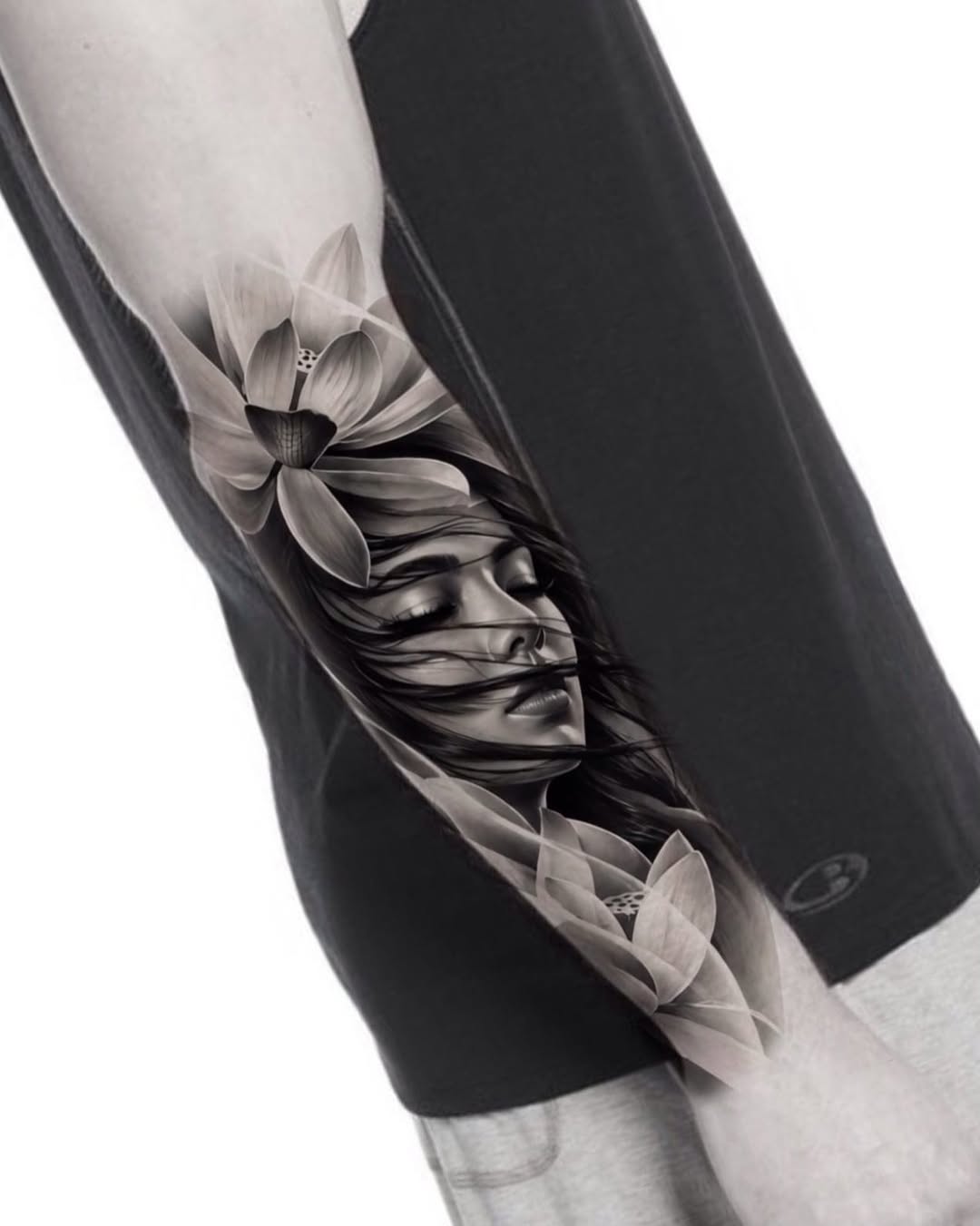 Tattoo by @thezaptrap — realism, black_and_grey