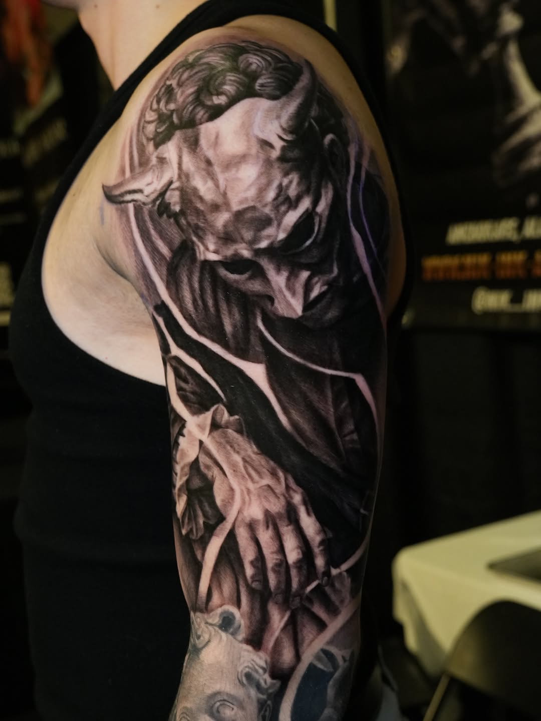 Tattoo by @nik__ink — realism, black_and_grey