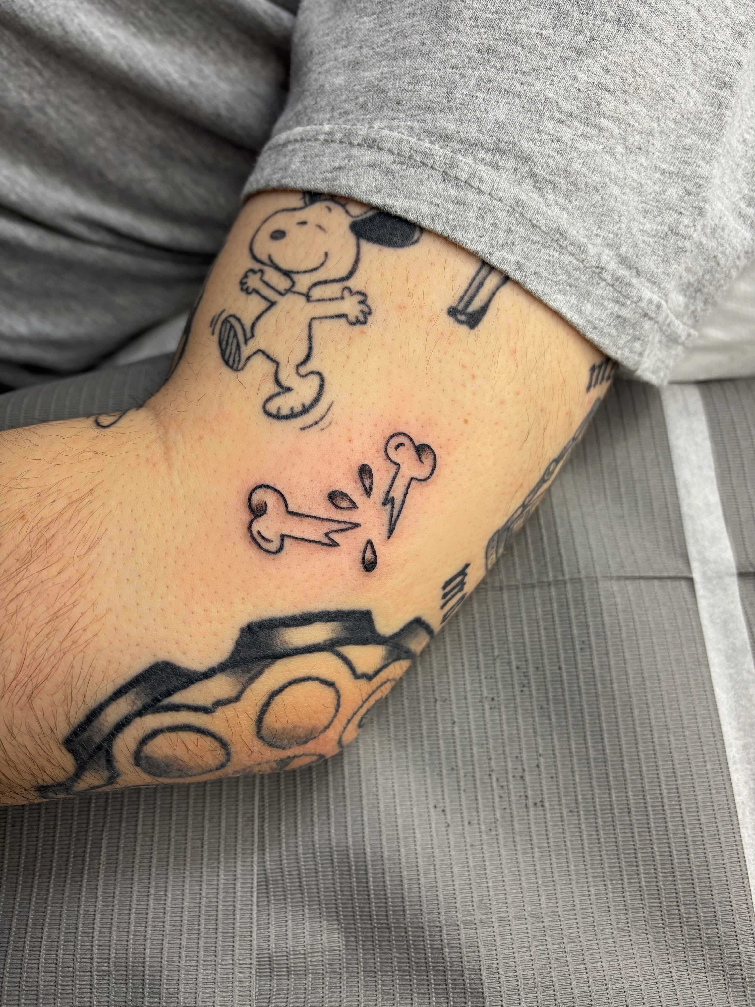 Tattoo by @sumtimesipaint — black_and_grey