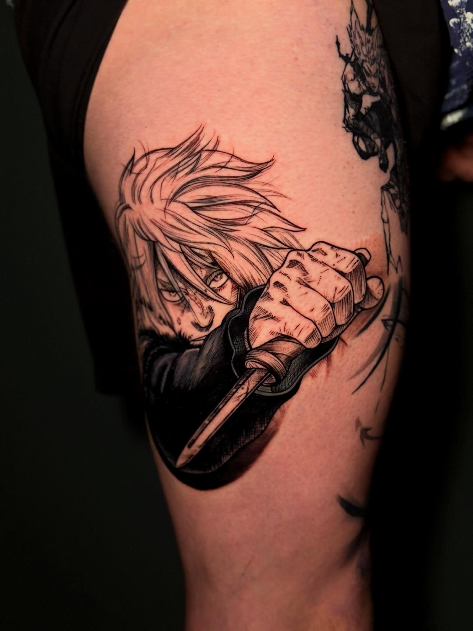 Tattoo by @inkmejohnny — anime