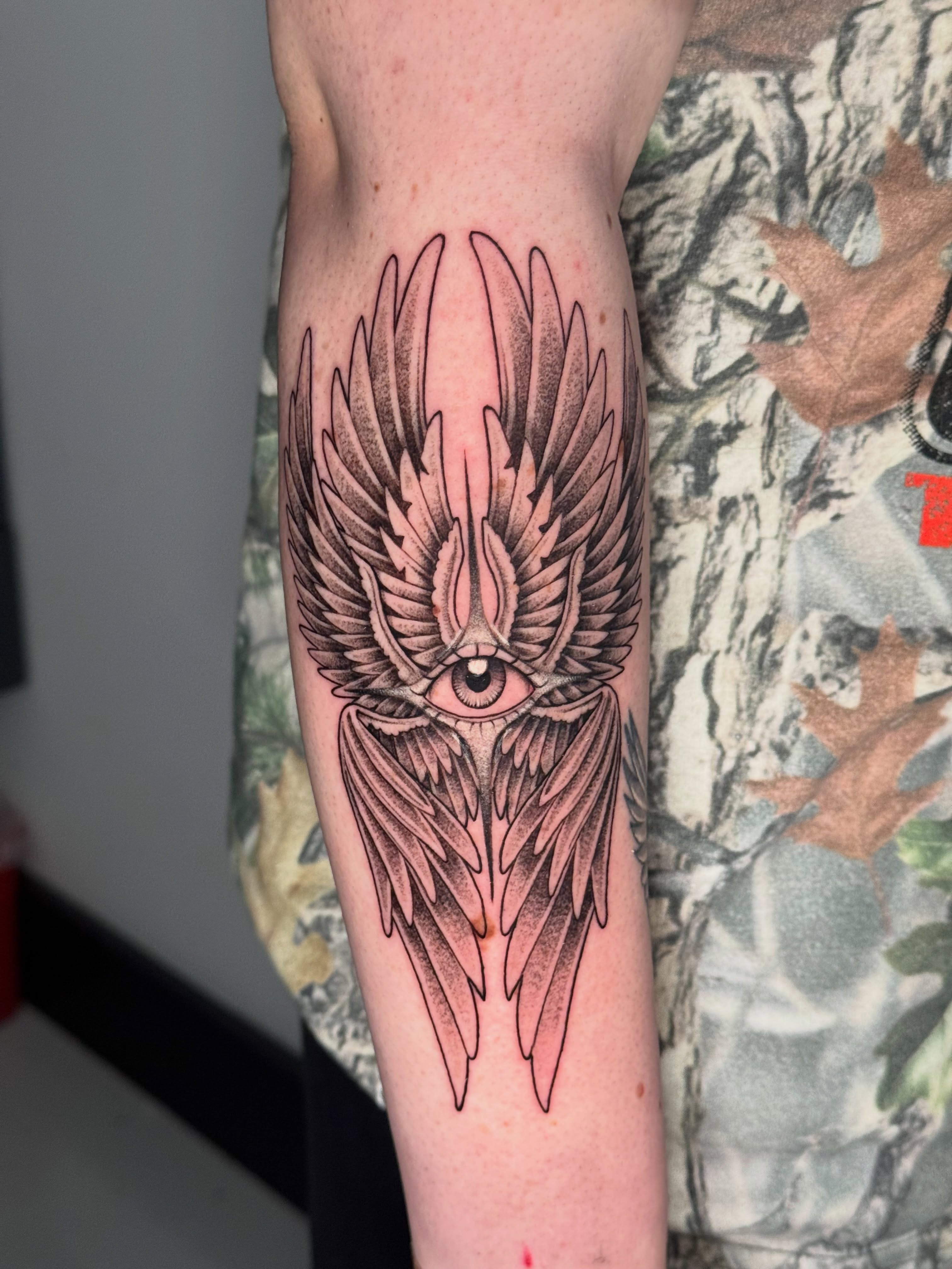 Tattoo by @monicas_tattoos โ black_and_grey