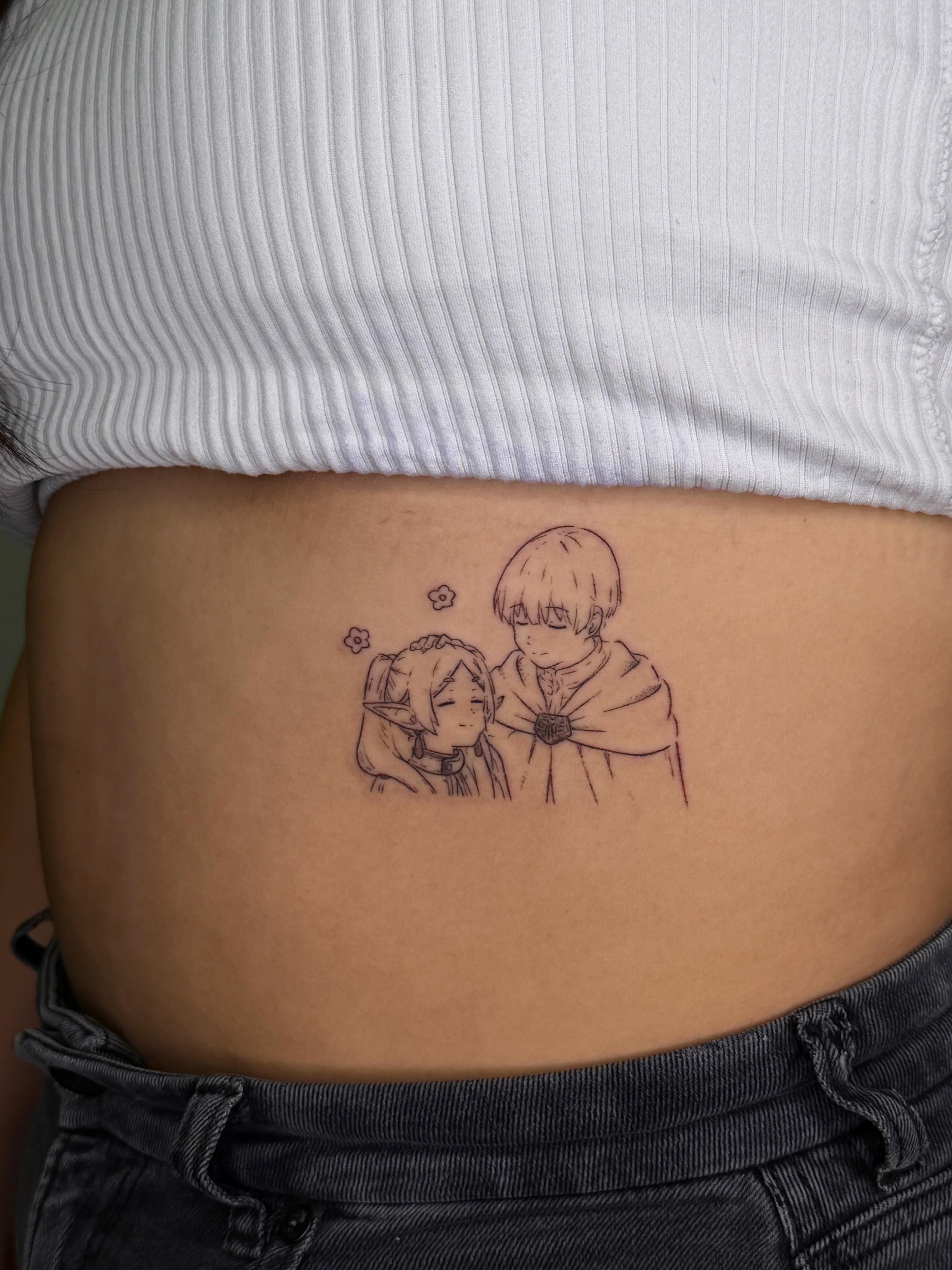 Tattoo by @inkbytheresa — anime