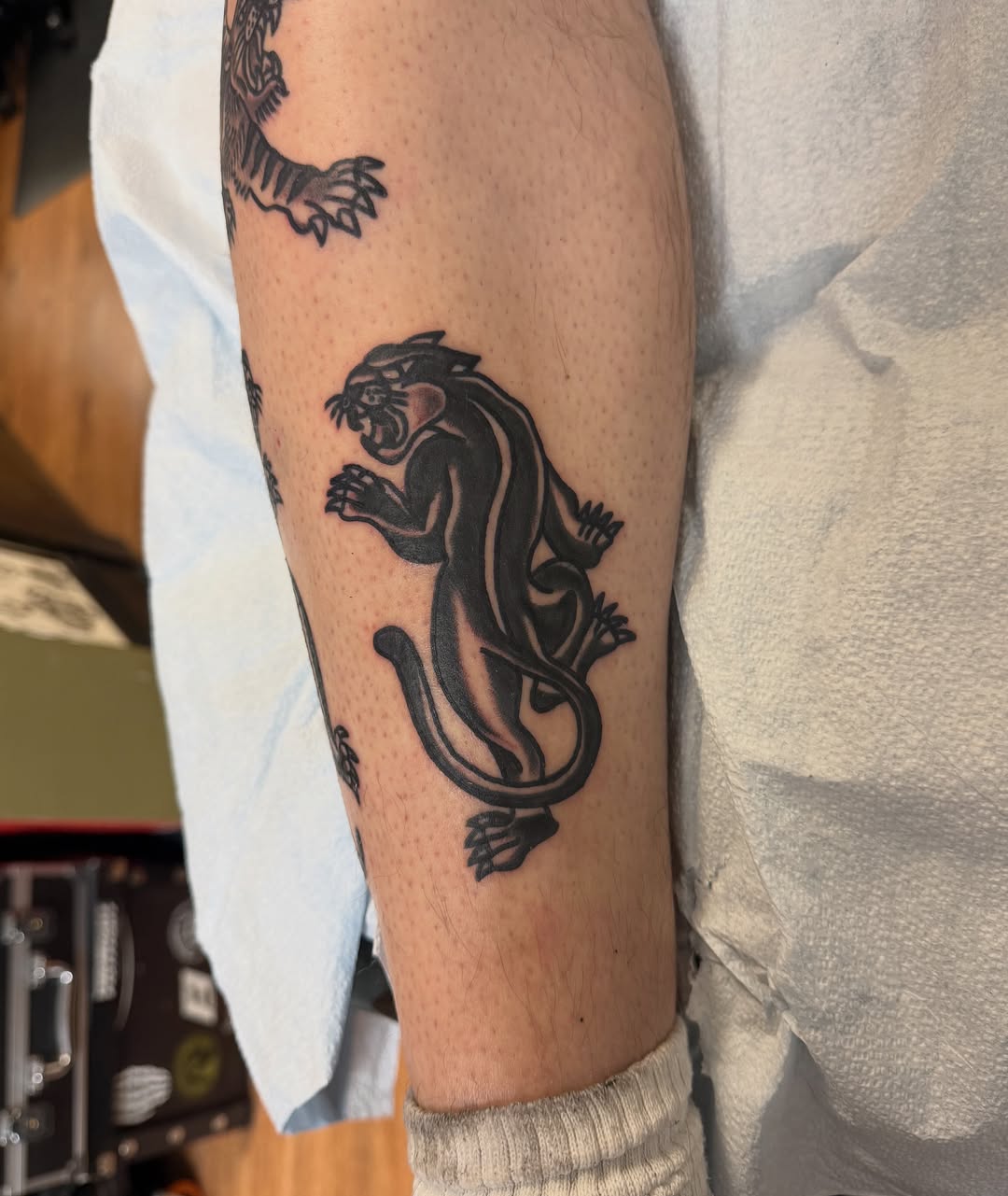 Tattoo by @kevingaretz — black_and_grey