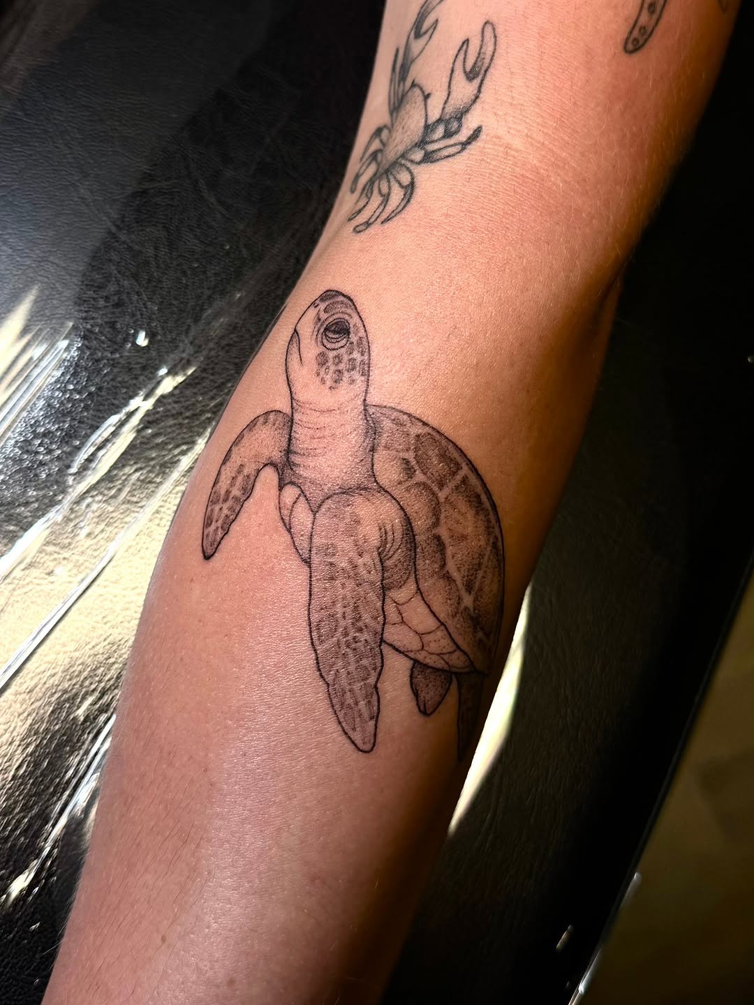 Tattoo by @madisonkaytattoos โ realism, black_and_grey